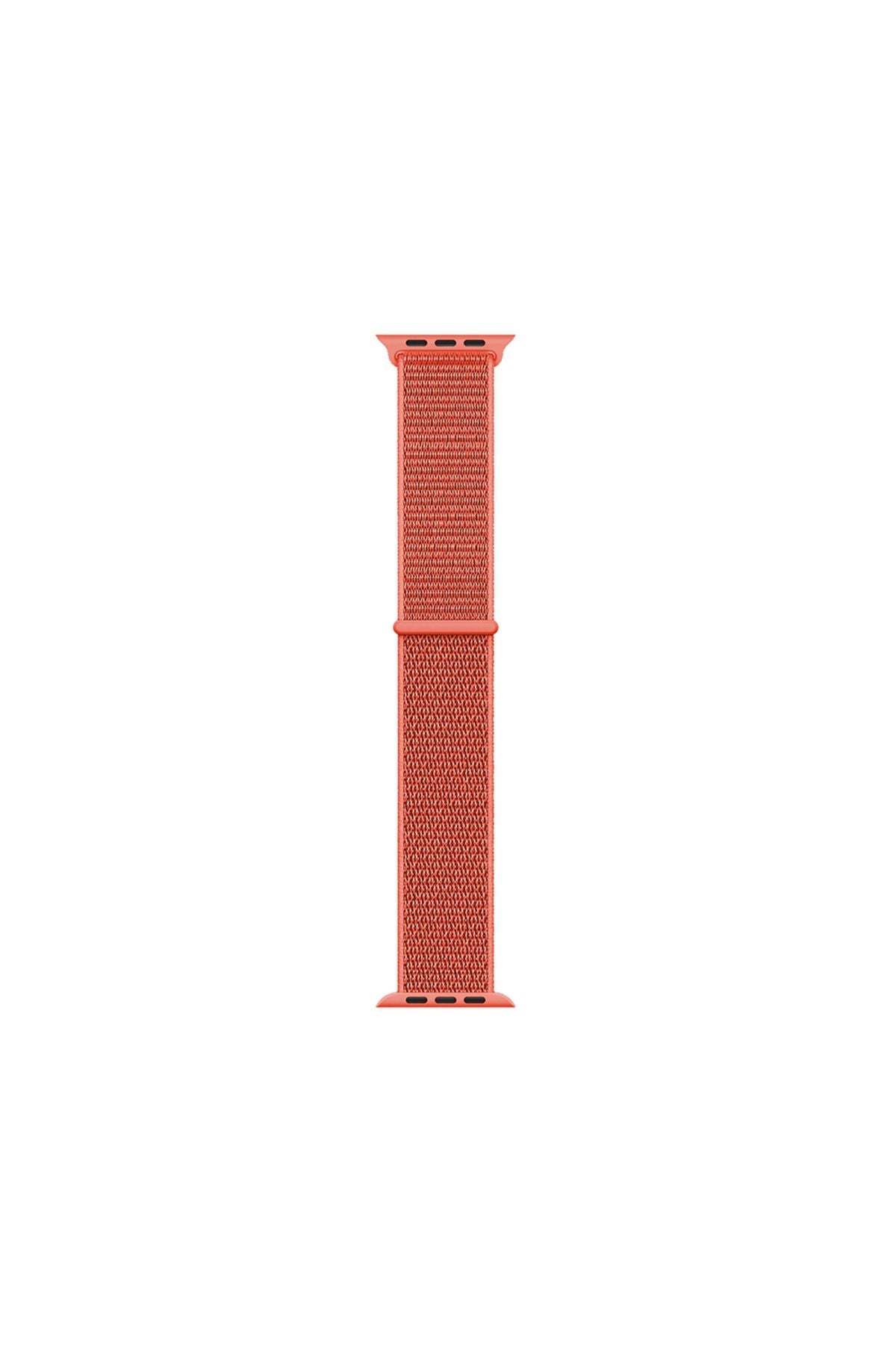 Watch uyumlu 40mm Kordon Band-03 Serisi Hasır Strap Kayış-Sea Salt