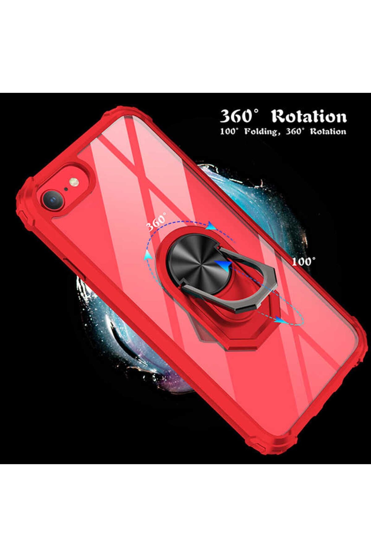 iPhone SE 2022 Uyumlu Zore Mola Kılıf-Siyah