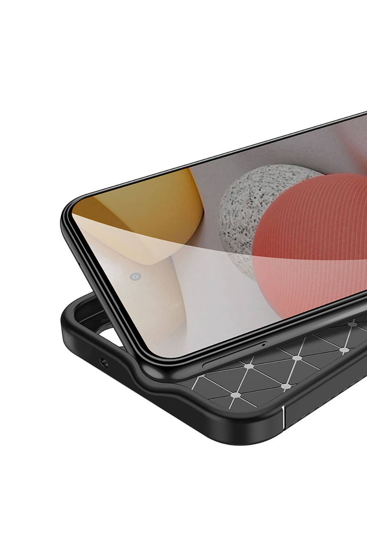 Galaxy S23 FE Uyumlu CSM Zore Negro Silikon Kılıf-Siyah