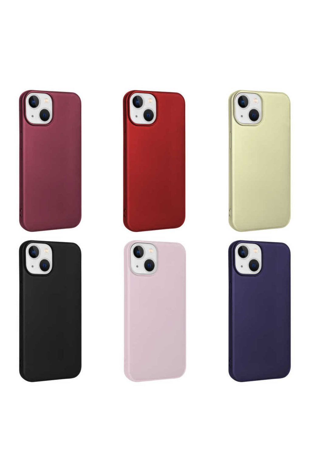 iPhone 14 Uyumlu Zore Premier Silikon Kılıf-Rose Gold