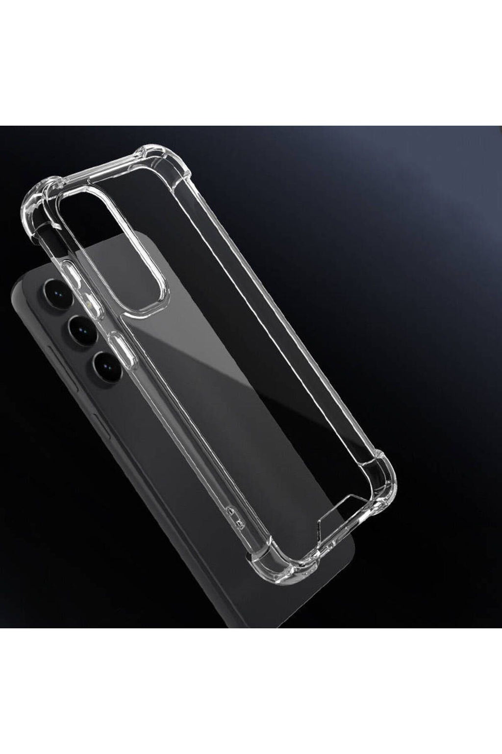 Galaxy S23 FE Uyumlu MKC Nitro Anti Shock Silikon-Renksiz