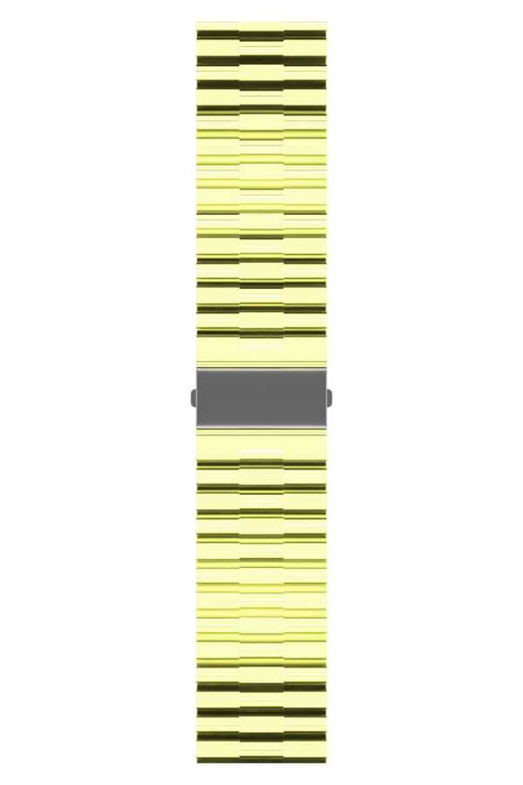 Galaxy Watch Active 2 44mm Uyumlu KRD-27 20mm Zore Kordon-Sarı
