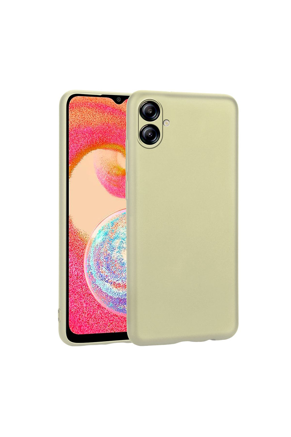 Galaxy A04E Kılıf Zore Premier Silikon Kapak - Rose Gold