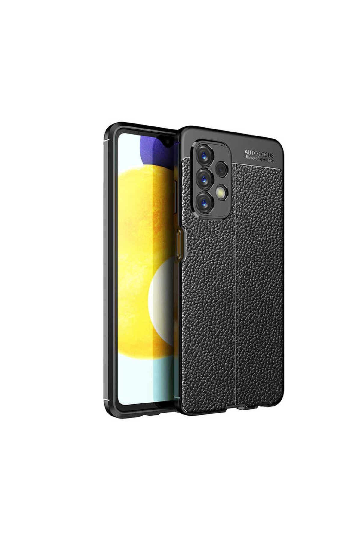 Galaxy A23 Kılıf Zore Niss Silikon Kapak - Siyah