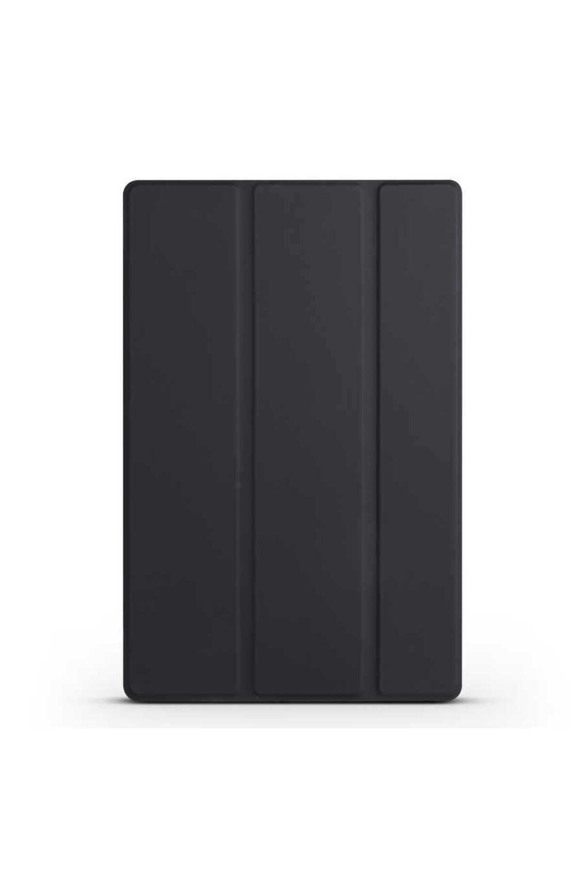 Galaxy Tab A8 10.5 SM-X200 (2021)  Uyumlu Zore Smart Cover Standlı 1-1 Kılıf-Gri