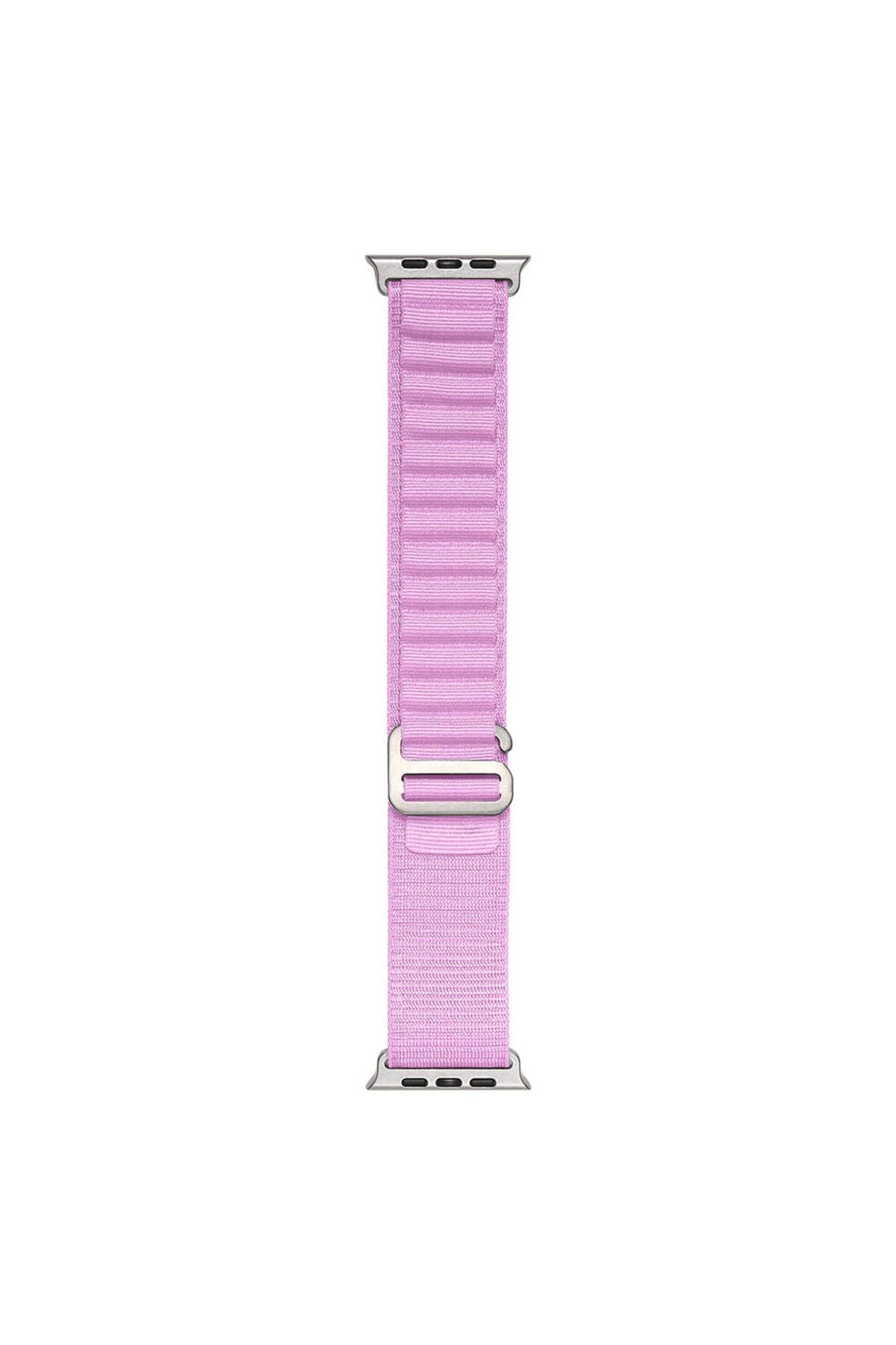 Watch Ultra 49mm CLO- Band-74 Hasır Kordon-Lila