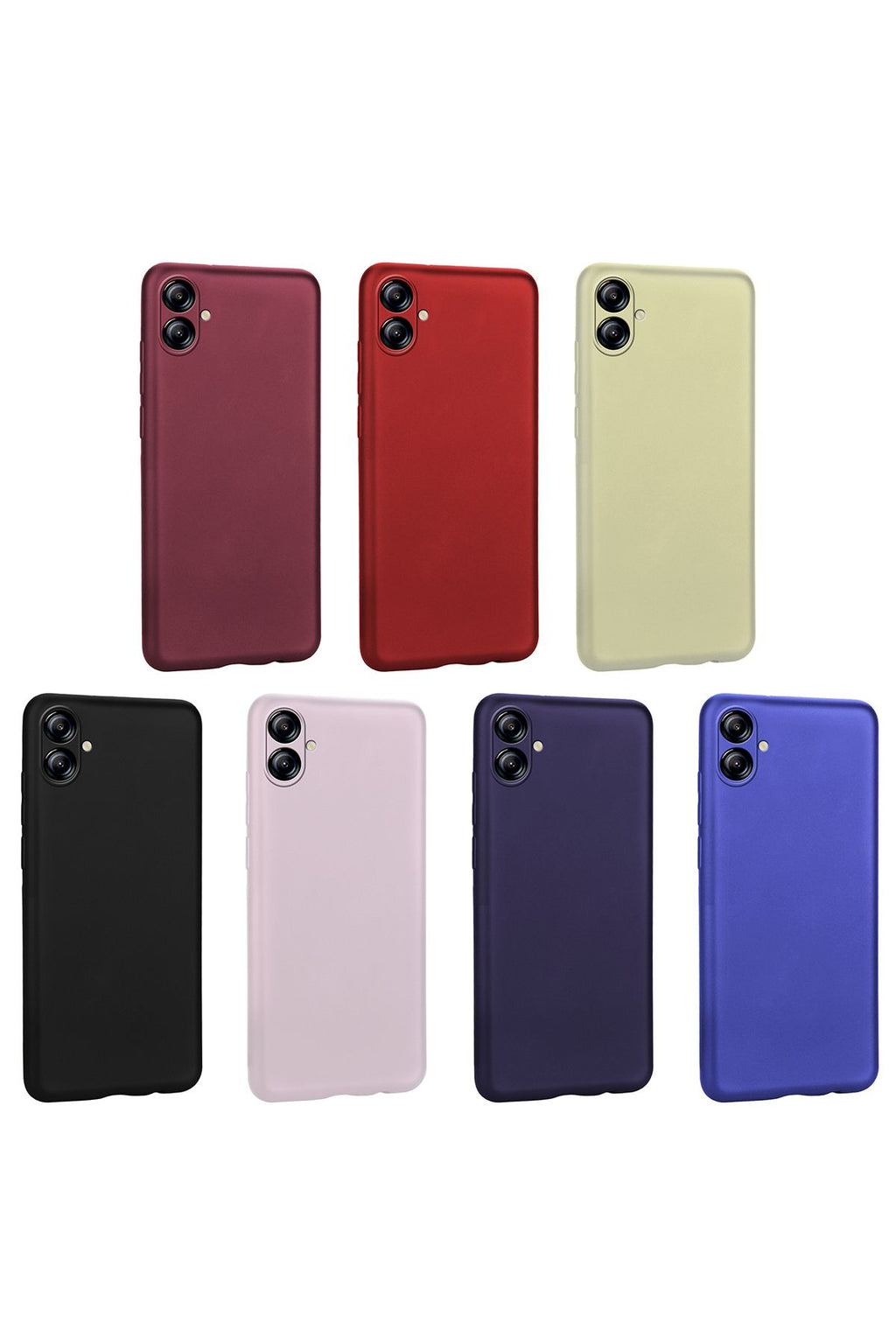 Galaxy A04E Kılıf Zore Premier Silikon Kapak - Rose Gold