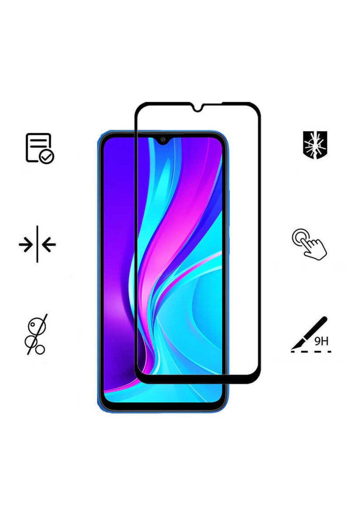Galaxy M32 Uyumlu Kenarları Kırılmaya Dayanıklı Cam Ekran Koruyucu