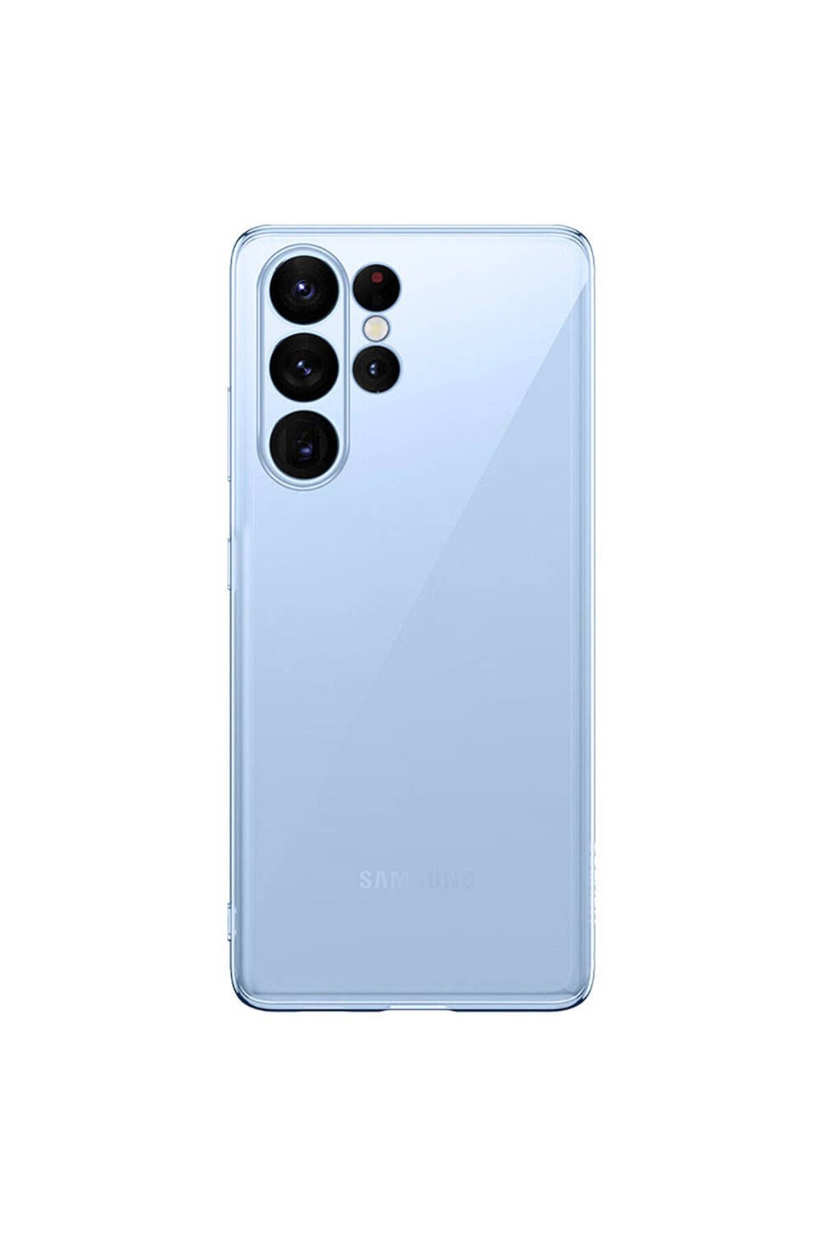Galaxy S24 Ultra Uyumlu PAT Süper Silikon Kılıf-Renksiz