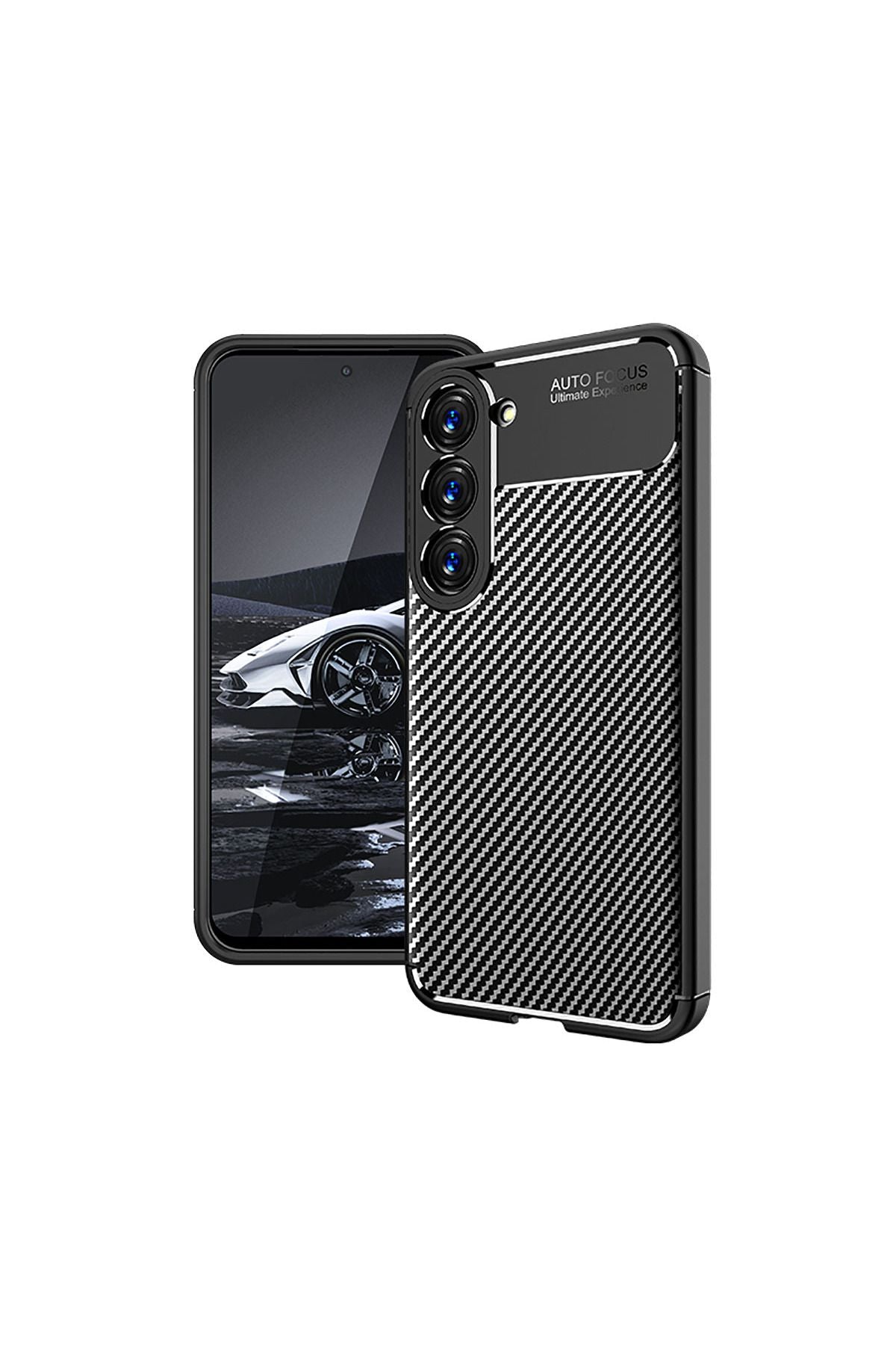 Galaxy S23 Plus Uyumlu CSK Zore Negro Silikon Kılıf-Lacivert