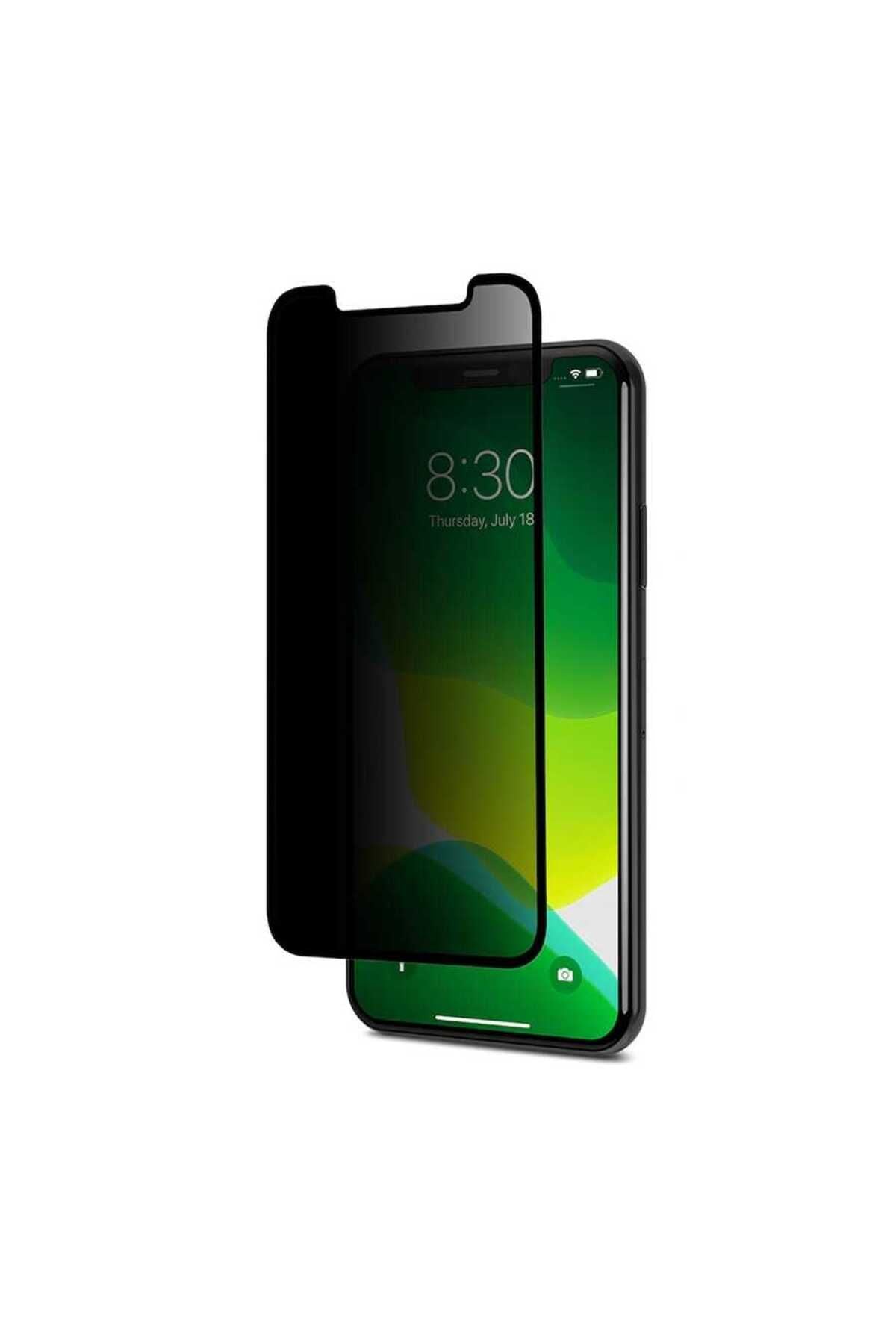 iPhone 15 Pro Max Hayalet Zore Ekran Koruyucu Uyumlu Davin Privacy Seramik Zore Ekran Film