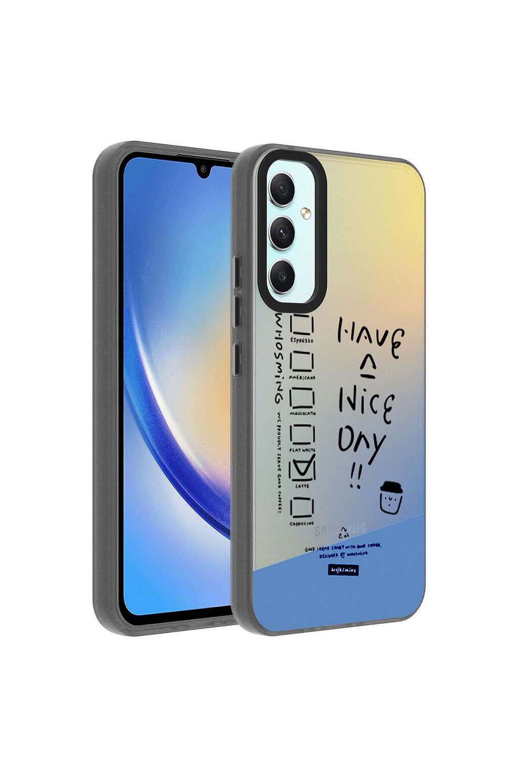 Galaxy A24 Kılıf Desenli Zore Dragon Sert Kapak - Have