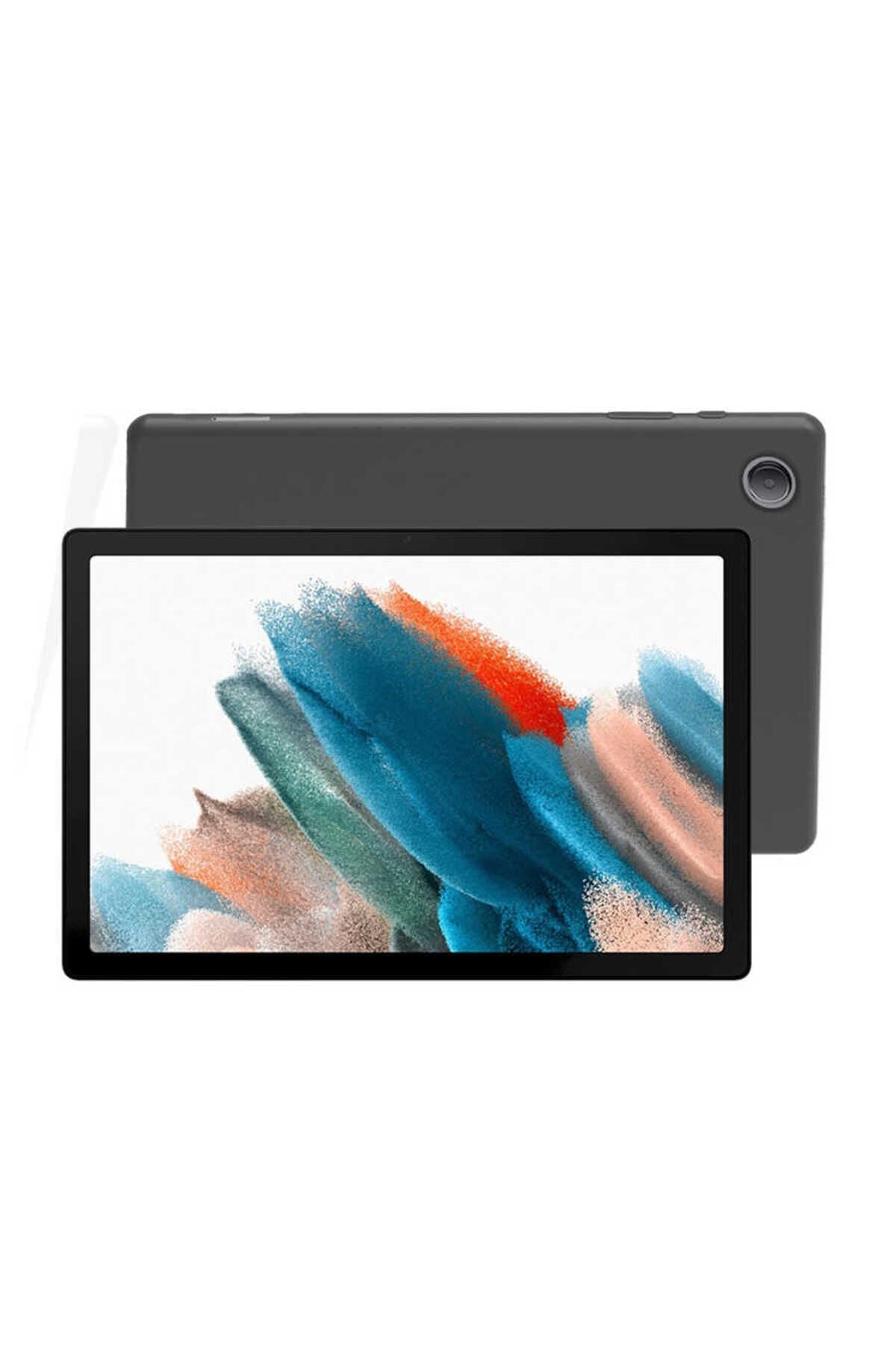 Galaxy Tab A8 10.5 SM-X200 (2021) Zore Beg Tablet Silikon - Saks Mavi