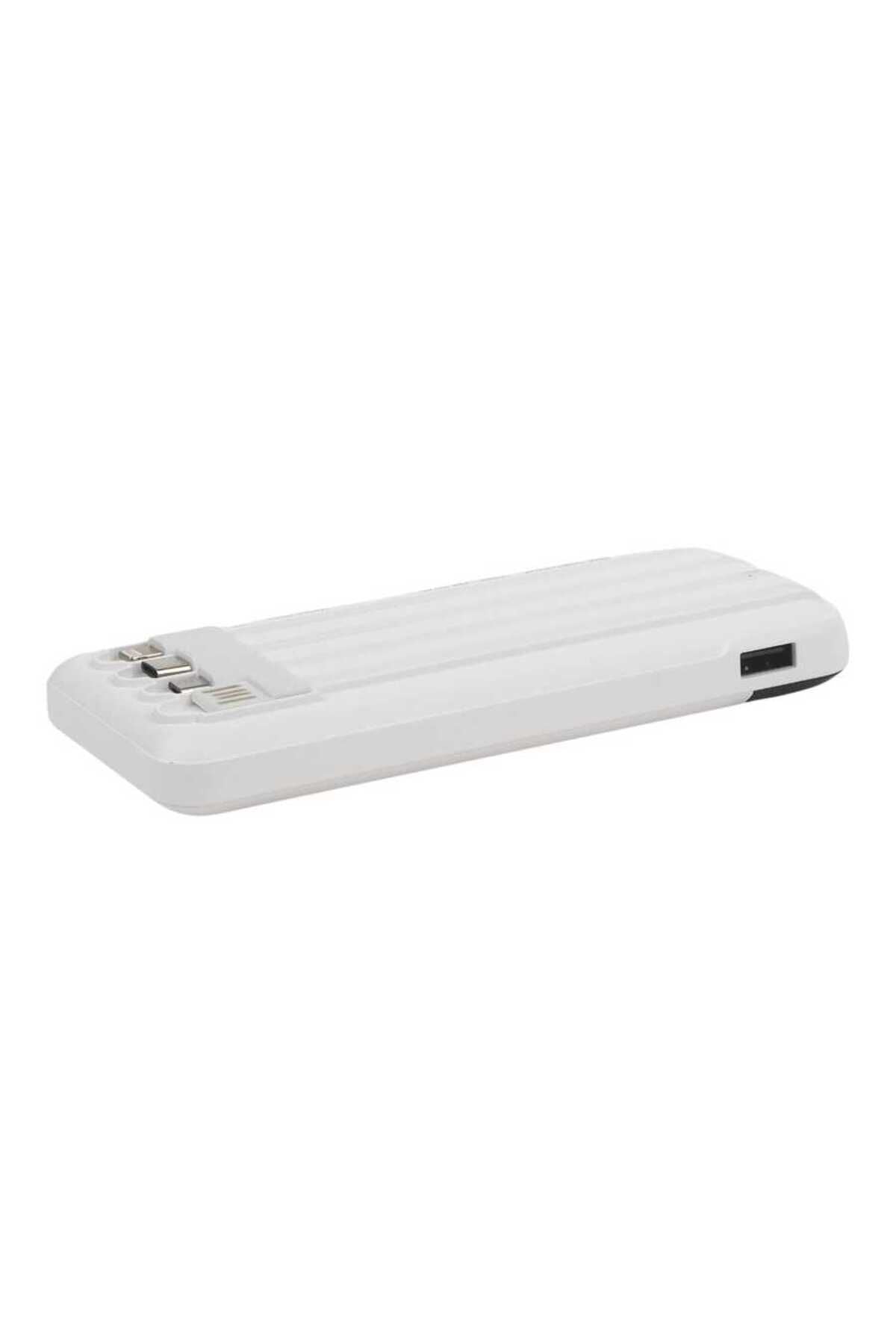 ZR-PW01 Type-C - Micro - Lightning Led Göstergeli Taşınabilir Powerbank 10000 mAh