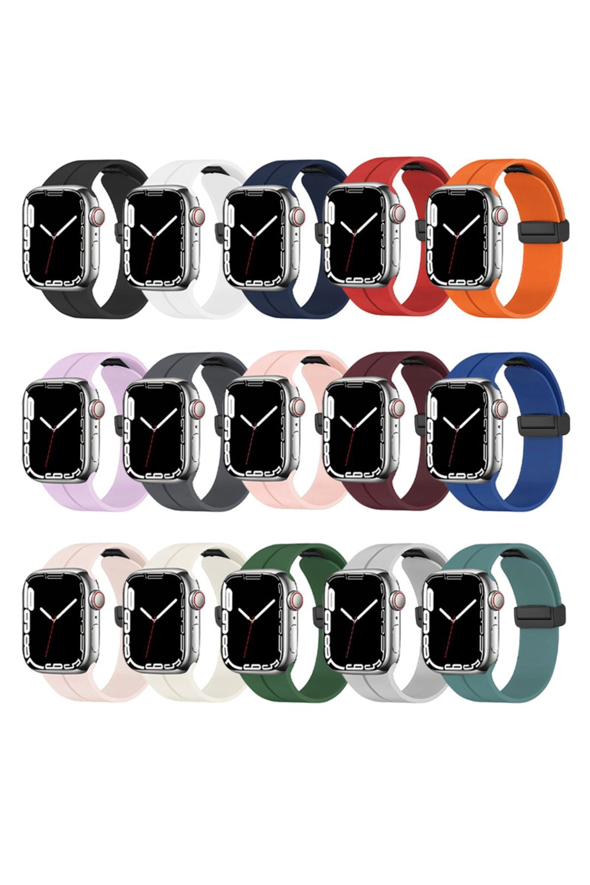 Watch 7 41mm Uyumlu KRD-84 Uyumlu Zore Kordon-Starlight