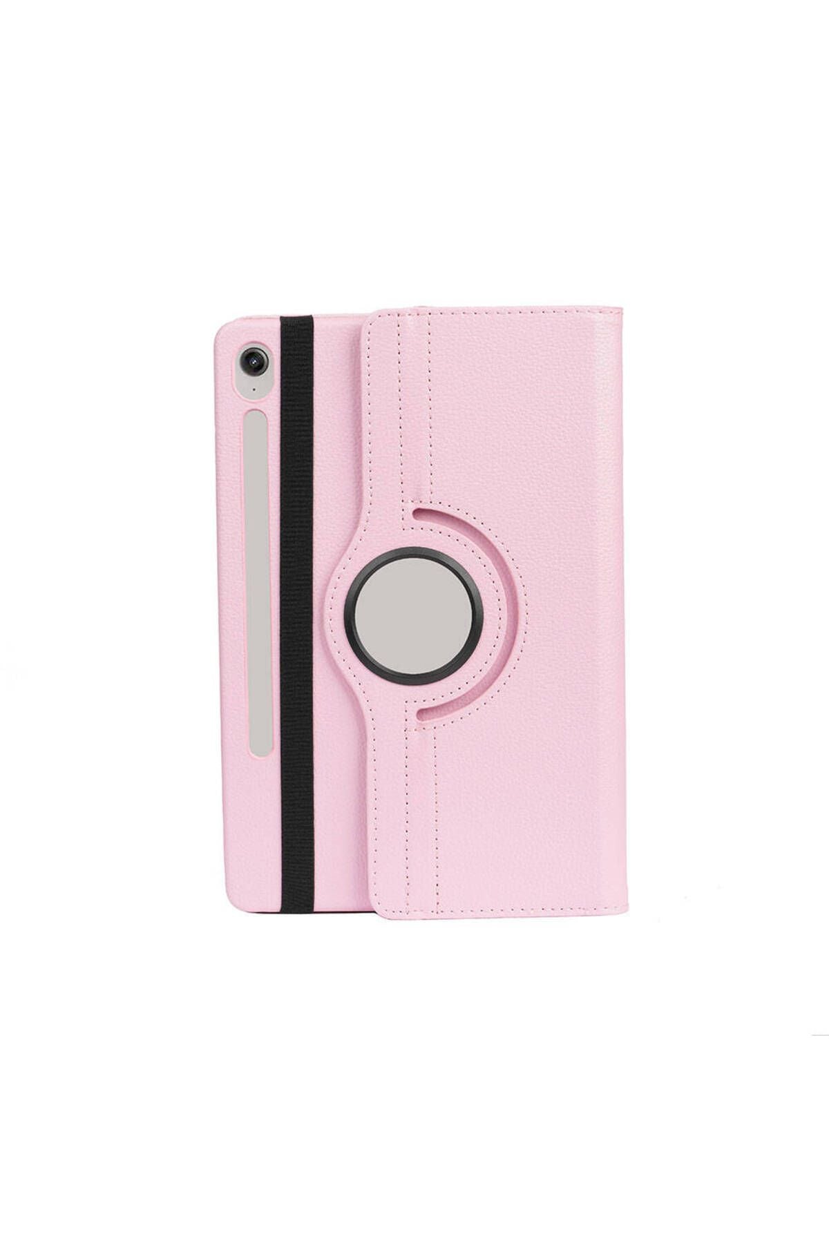 Galaxy Tab S9  Uyumlu Zore Dönebilen Standlı Kılıf-Pembe Koyu