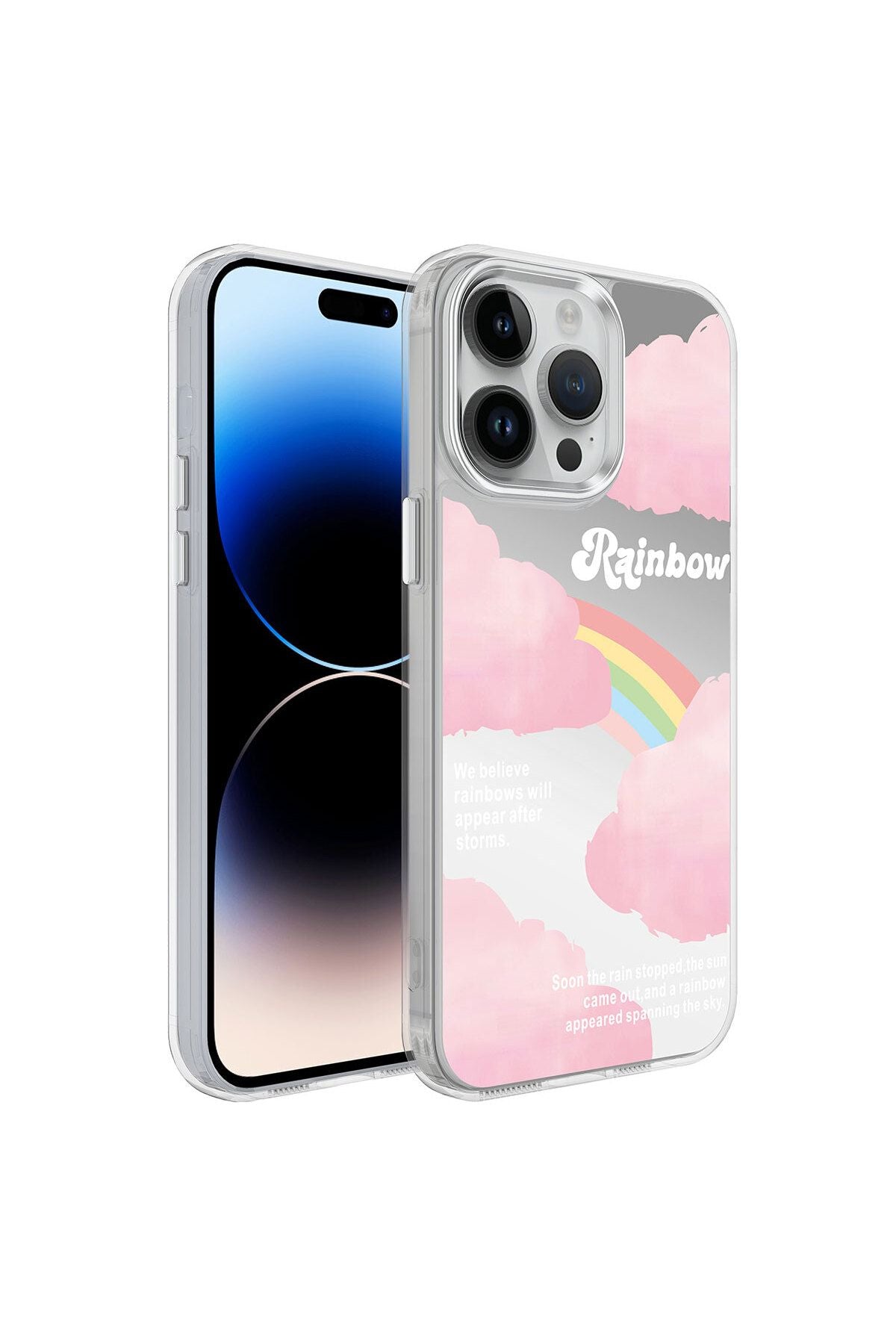 iPhone 14 Pro Uyumlu AiHTTgli Parlak Tasarımlı Zore Mimbo Kılıf-NO6