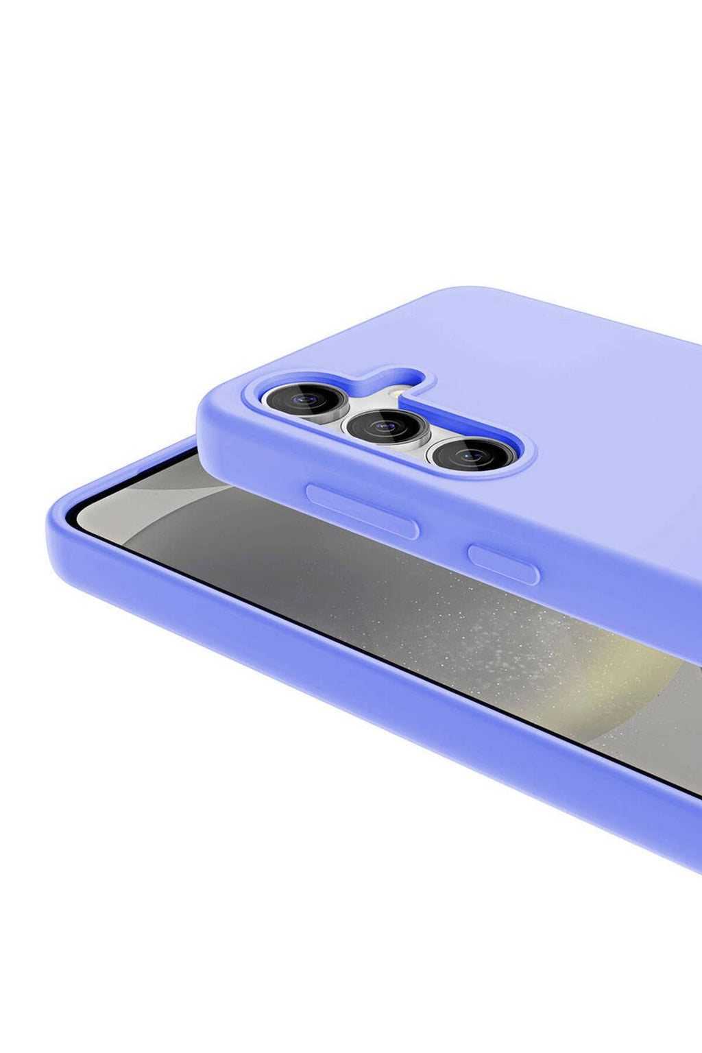 Galaxy S24 Plus Kılıf Magsafe Şarj Özellikli Sıvı Teknolojili Silinebilir Sert Zore Kivi Kapak-Kırmı