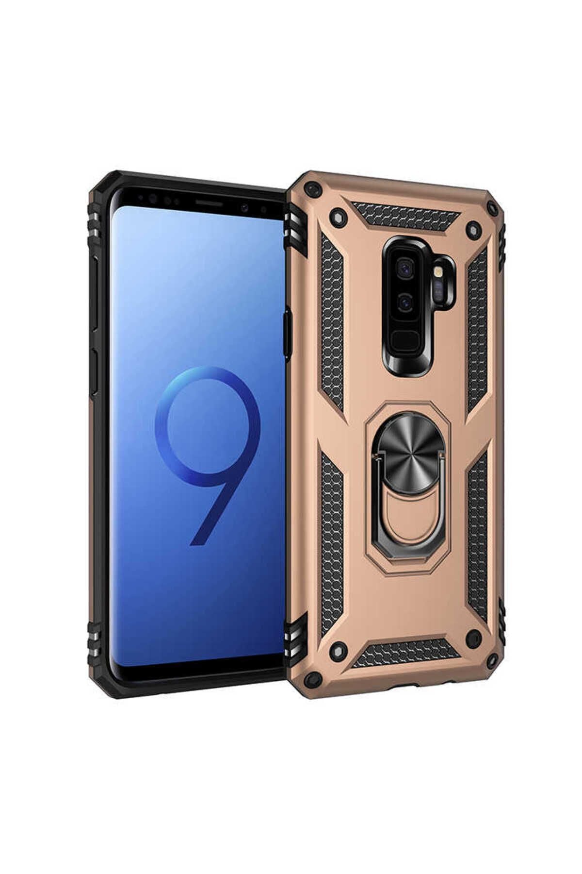 Galaxy S9 Plus Kılıf Zore Vega Kapak - Gold