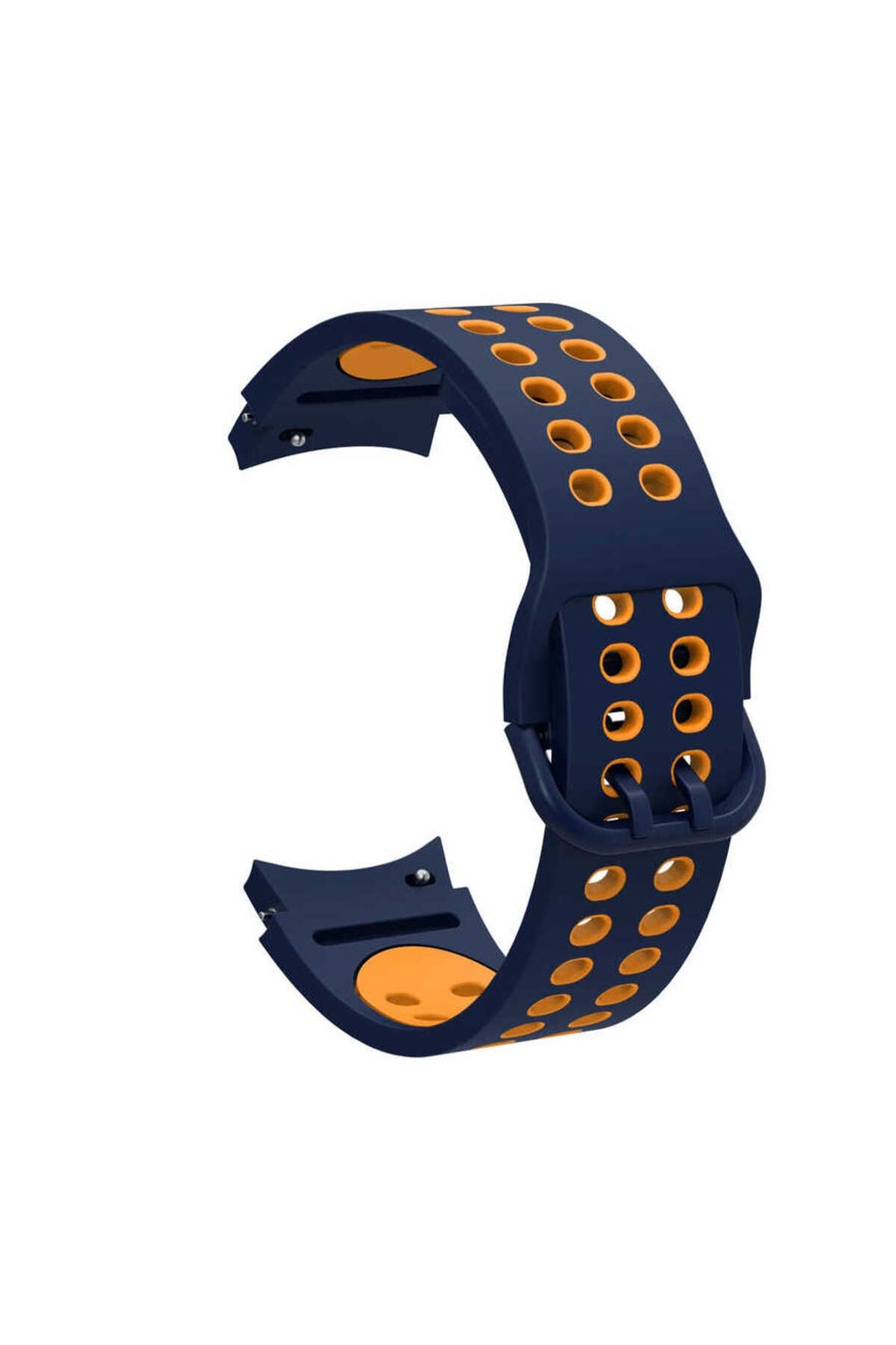 Galaxy Watch 4 Classic 42mm KRD-02 Uyumlu Zore Kordon-Siyah-Mavi