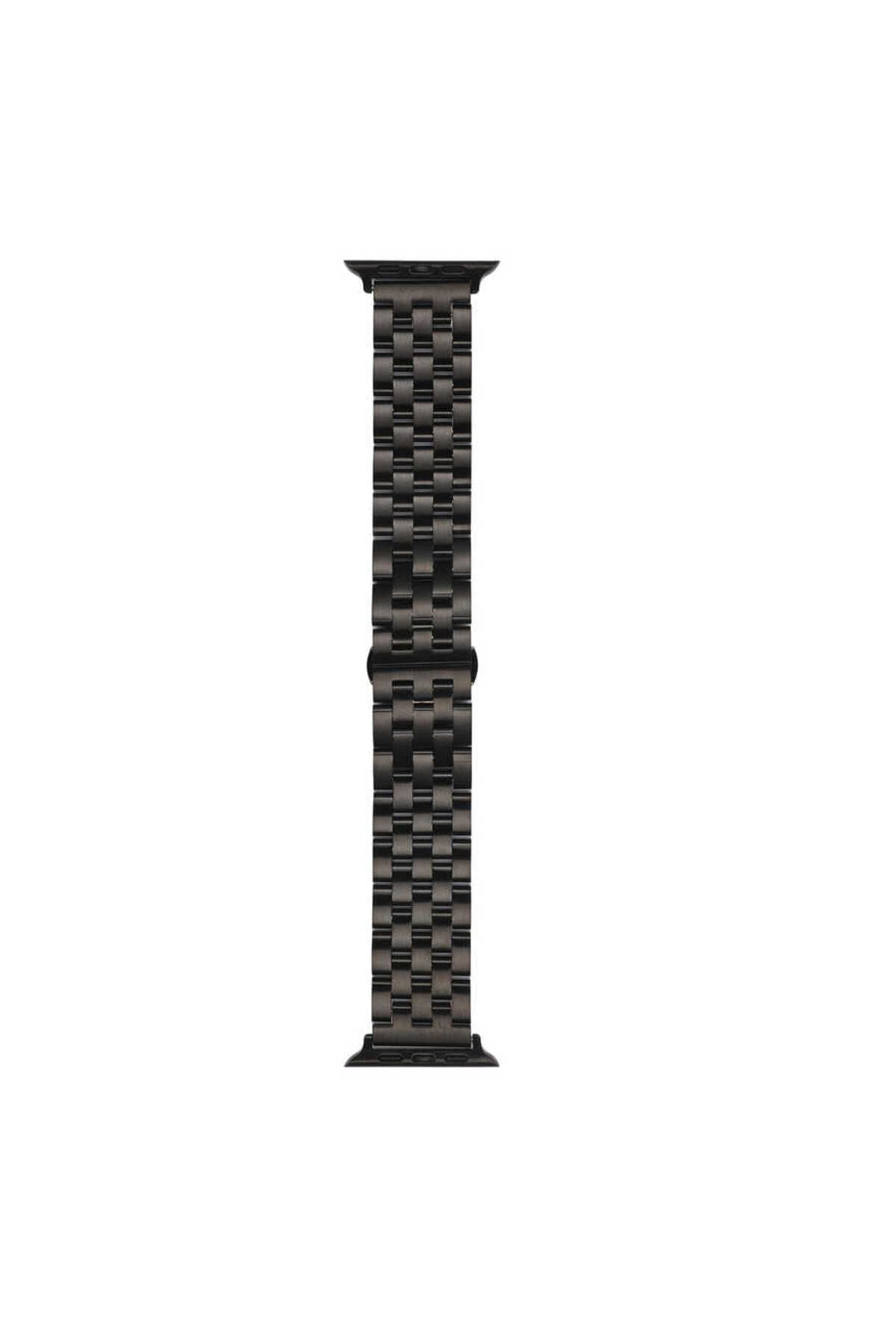 Watch Ultra 49mm Kordon Uyumlu KRD-20 Metal Strap Kayış CLO- Gold