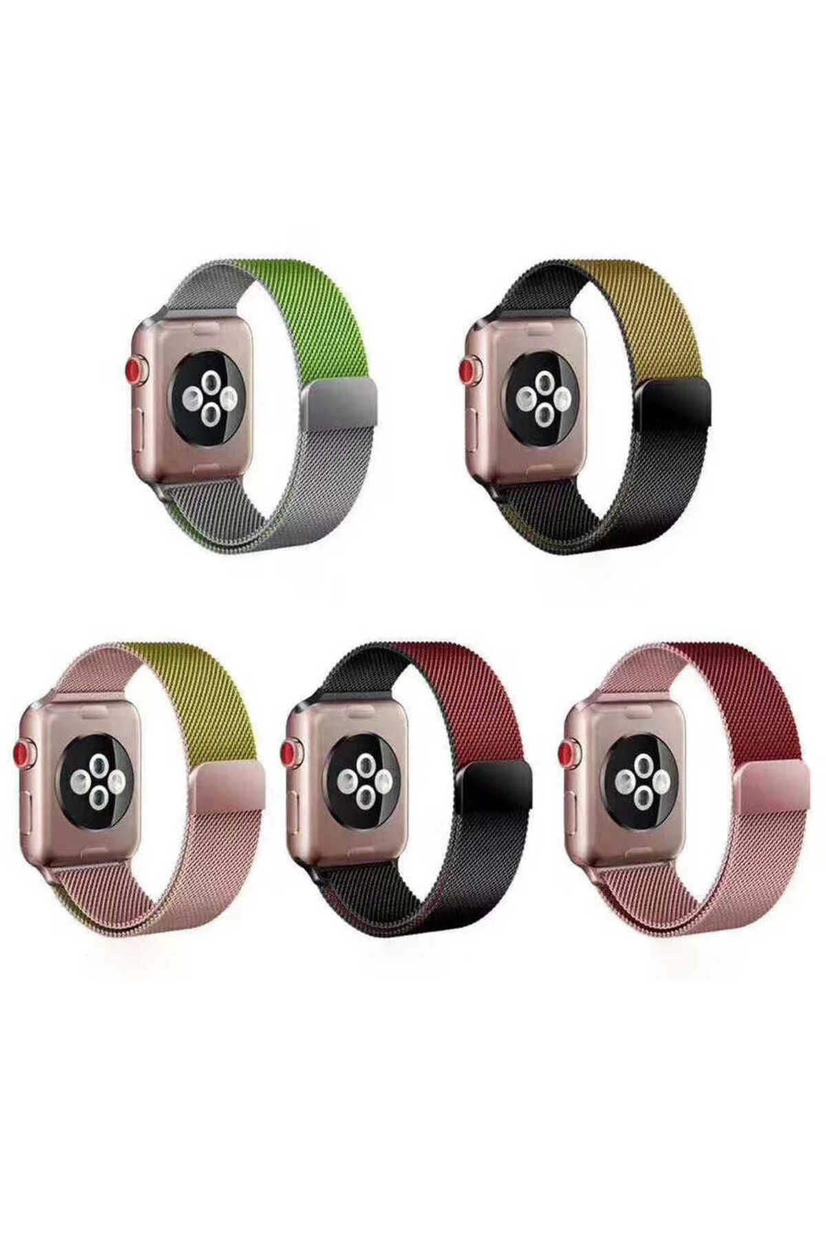 Watch Ultra 49mm Kordon Uyumlu KRD-22 Metal Strap Kayış CLO- NO4