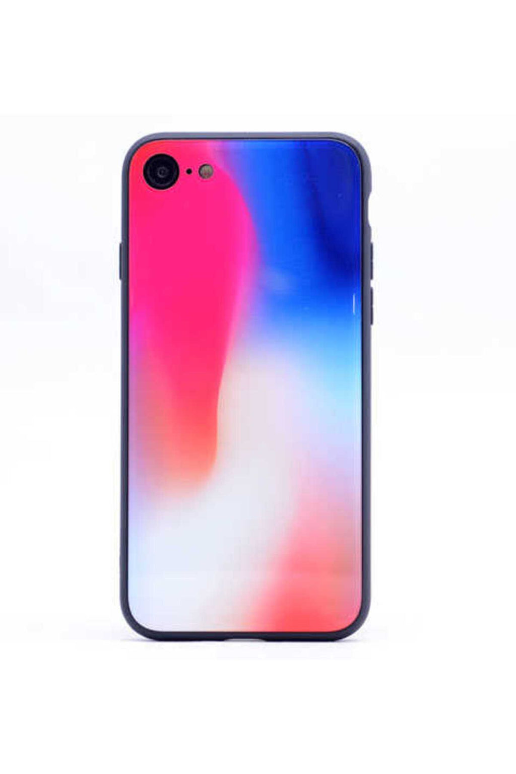 iPhone SE 2022 Uyumlu ALT Ebruli Cam Kılıf-NO6