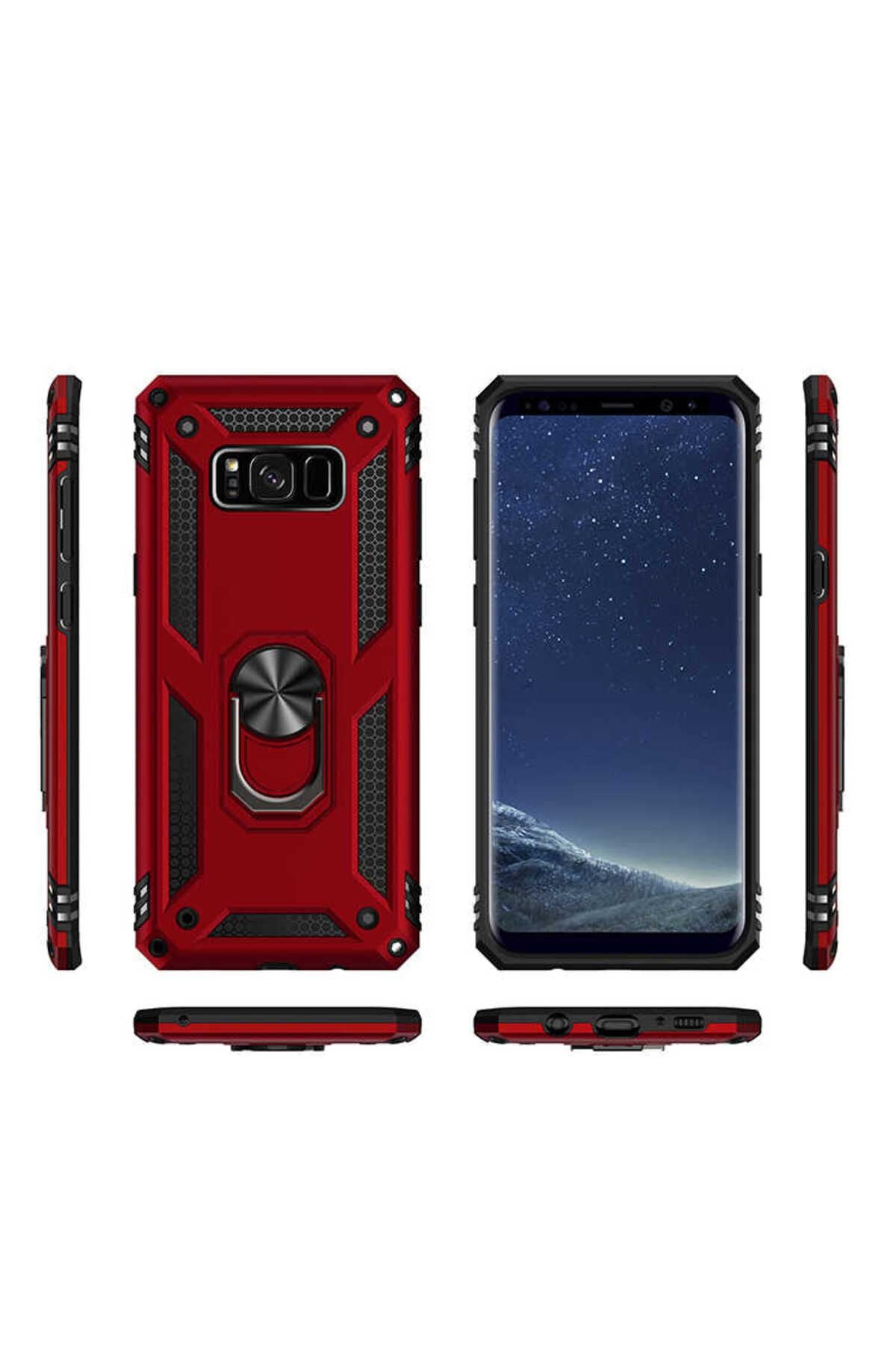 Galaxy S8 Plus Kılıf Zore Vega Kapak - Gri