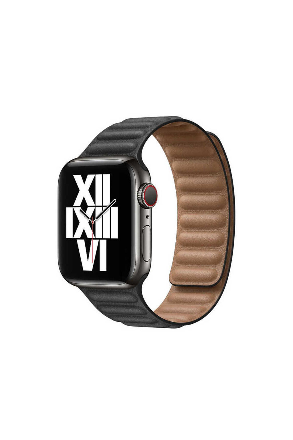 Watch Ultra 49mm Kordon Uyumlu KRD-34 Deri Strap Kayış CLO- Lacivert