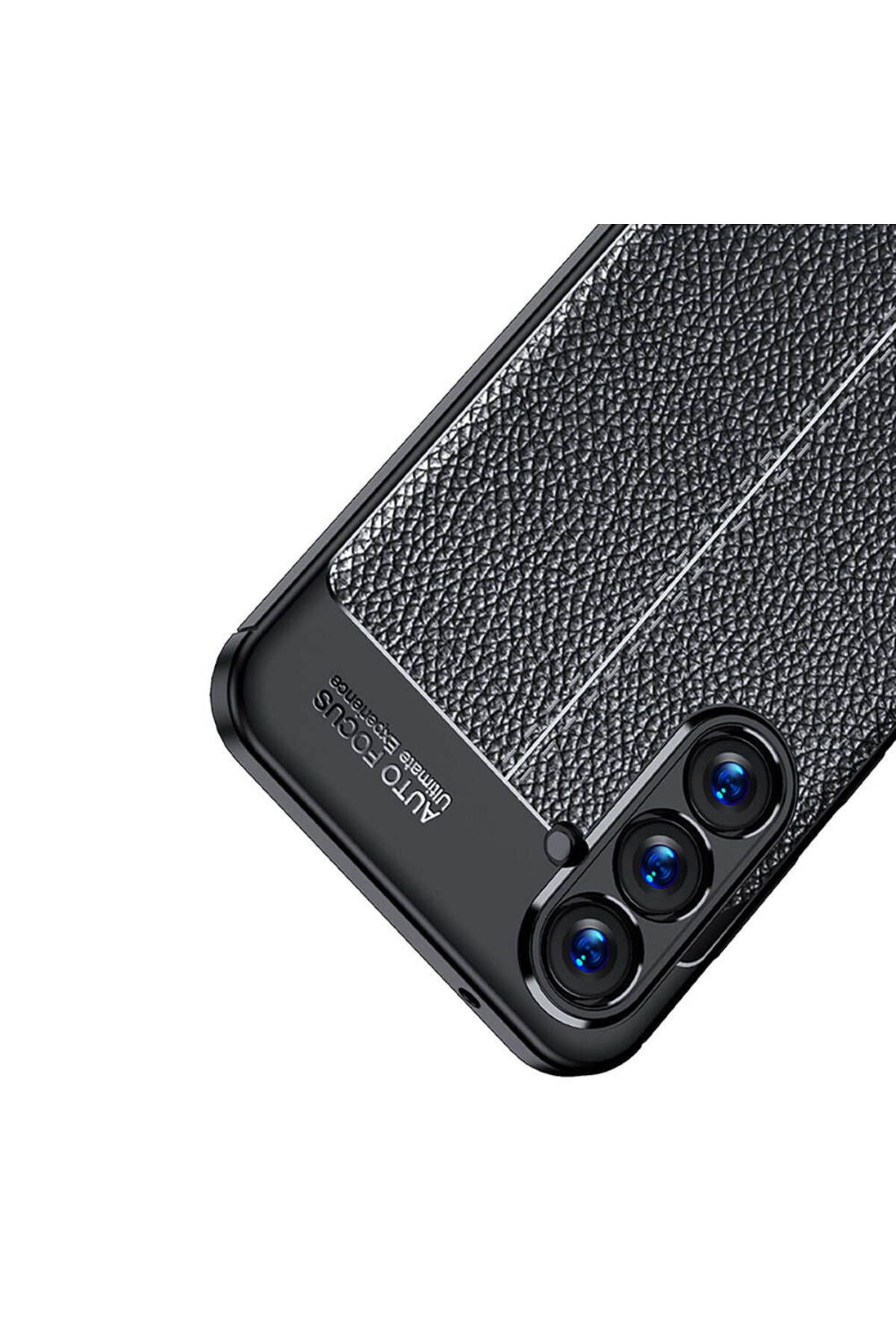 Galaxy S23 FE Uyumlu CSK Zore Niss Silikon Kılıf-Siyah