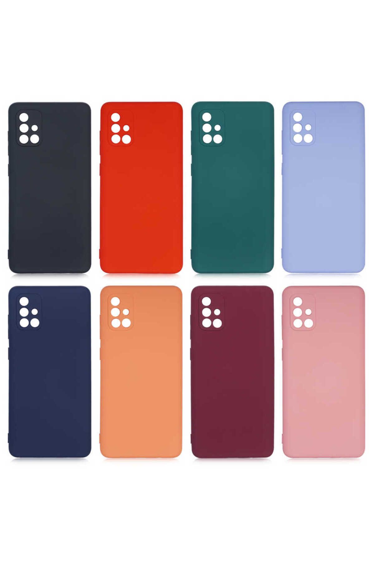 Galaxy A71 Kılıf Zore Mara Lansman Kapak - Koyu Mor