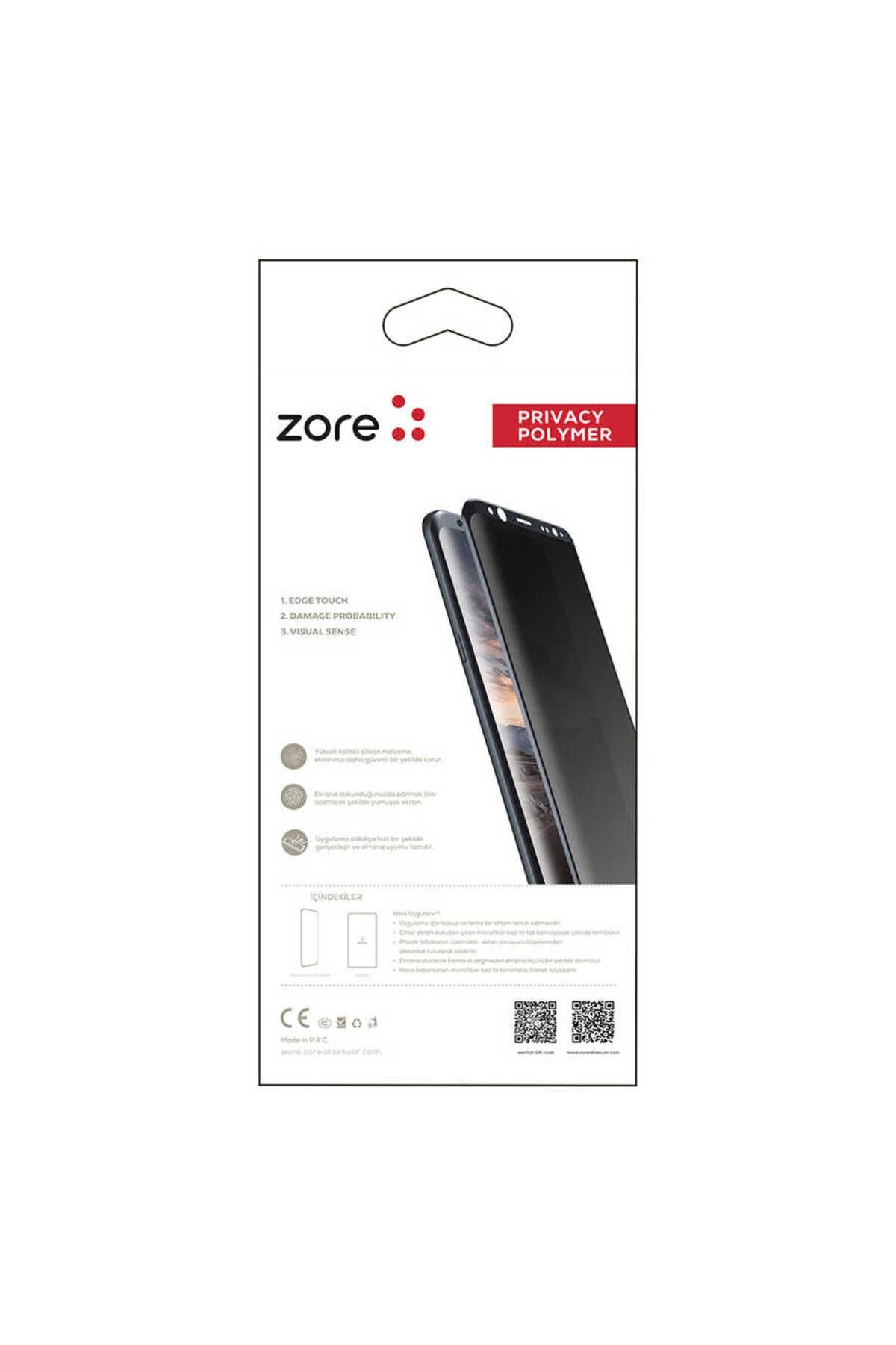 Galaxy S23 Ultra Uyumlu Zore Privacy Polymer Nano Ekran Koruyucu
