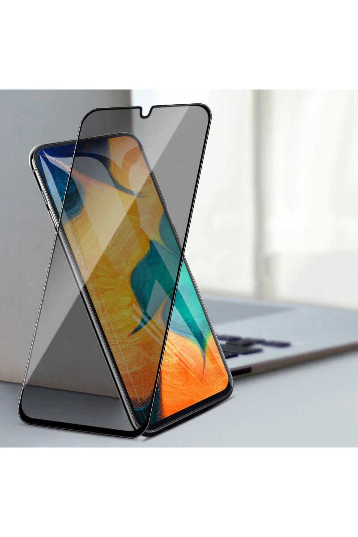 Galaxy A34 Uyumlu Zore New 5D Privacy Temperli Ekran Koruyucu
