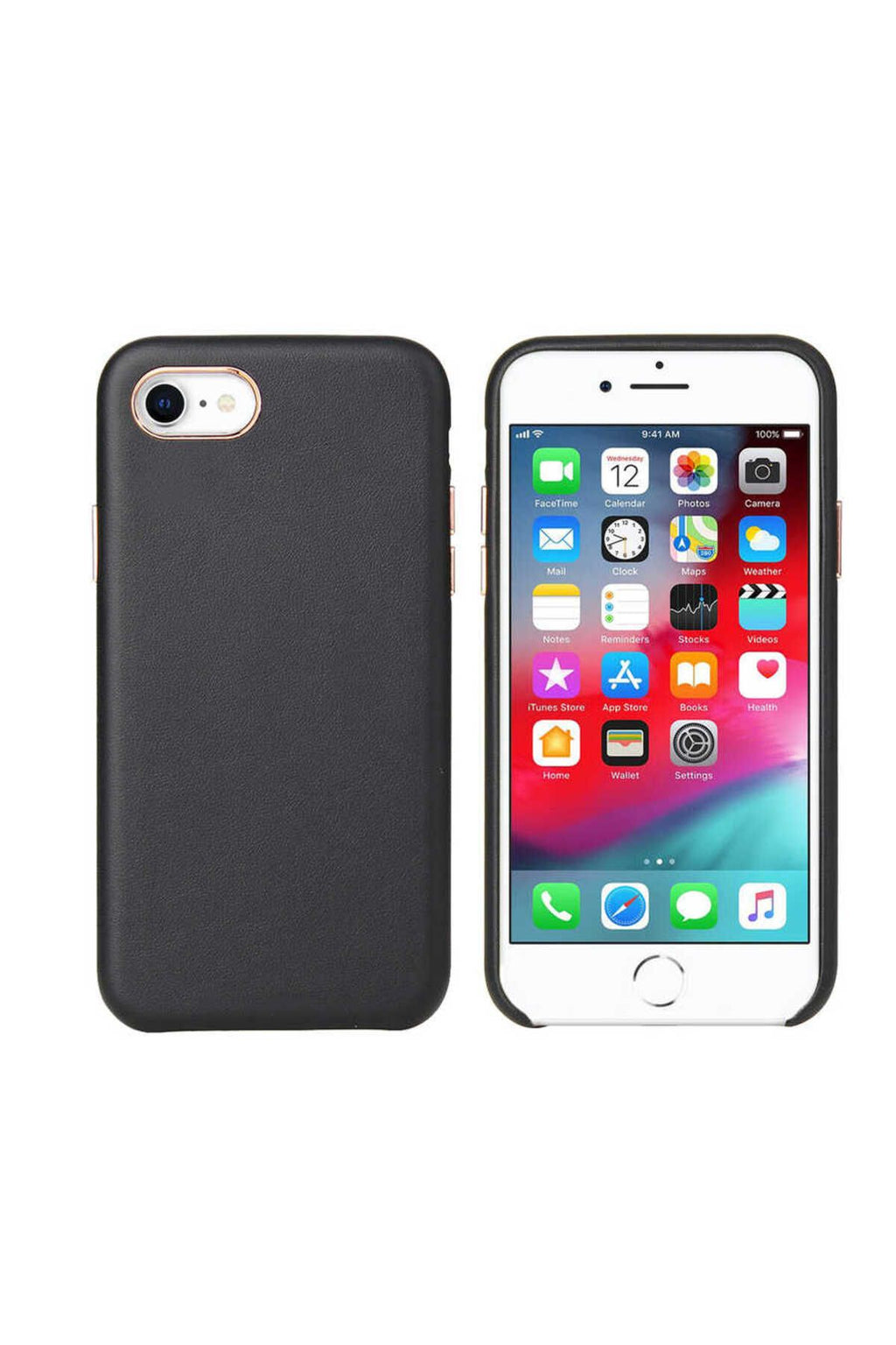 iPhone SE 2022 Uyumlu Zore Eyzi Kılıf-Kahverengi