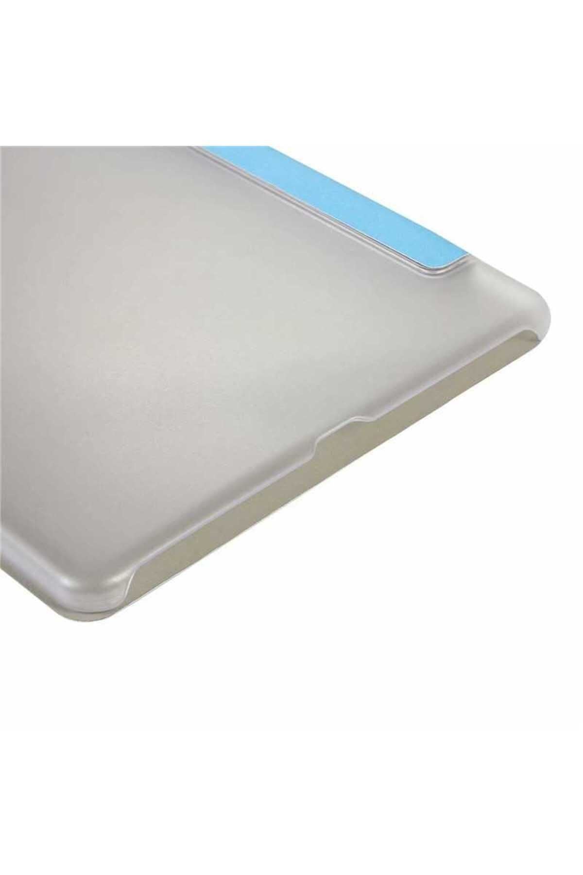 Galaxy Tab A T590  Uyumlu Zore Smart Cover Standlı 1-1 Kılıf-Yeşil