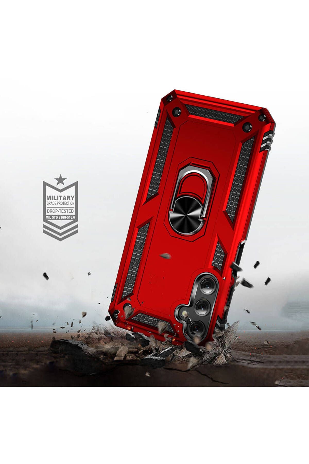 Galaxy A24 Kılıf Zore Vega Kapak - Siyah