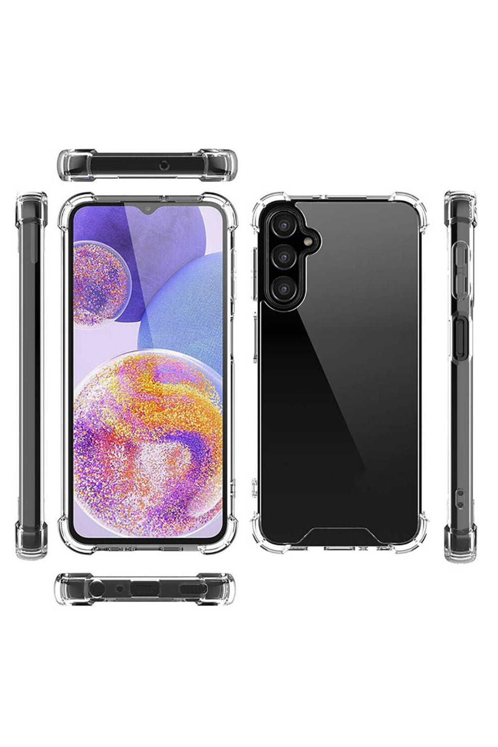 Galaxy S24 Kılıf Zore Nitro Anti Shock Silikon - Renksiz