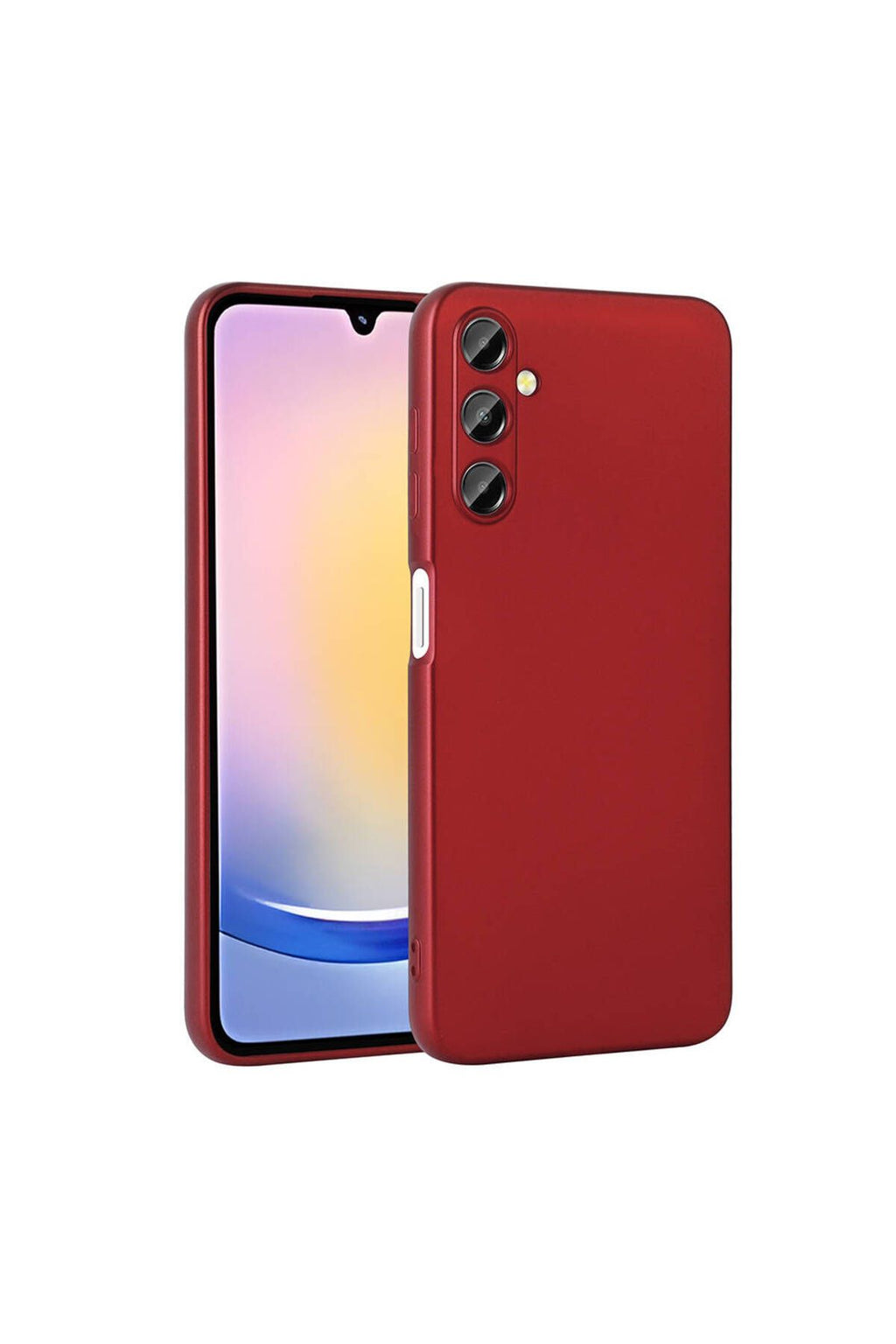 Galaxy A25 Kılıf Zore Premier Silikon Kapak - Rose Gold