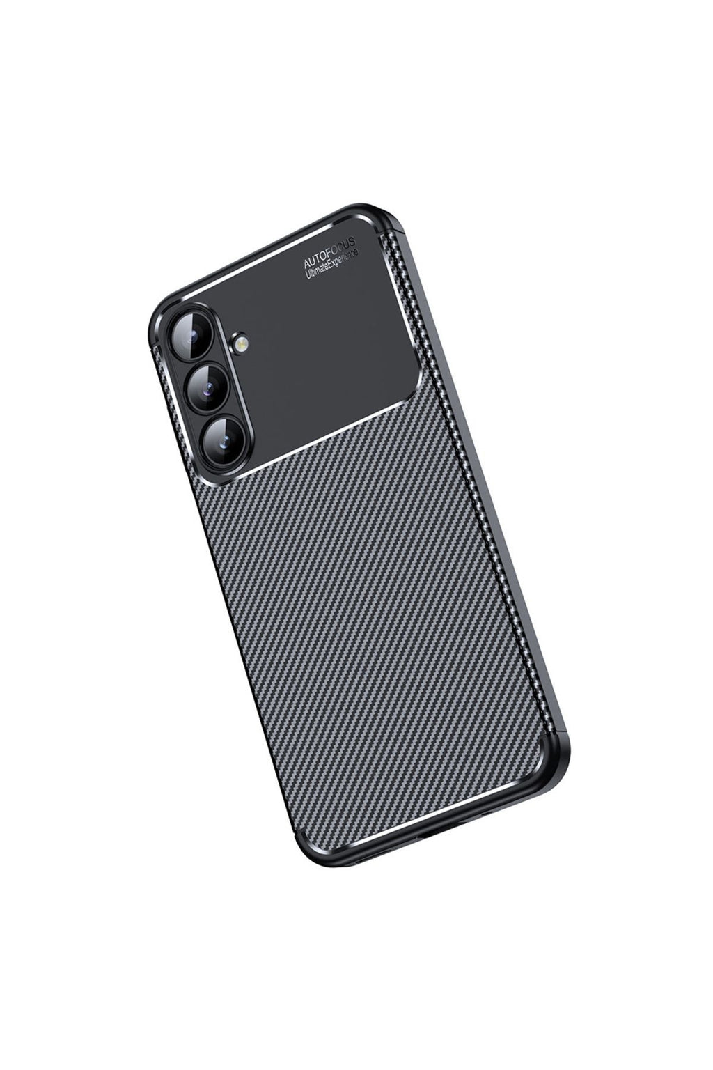 Galaxy A16 Kılıf Zore Negro Silikon Kapak - Siyah