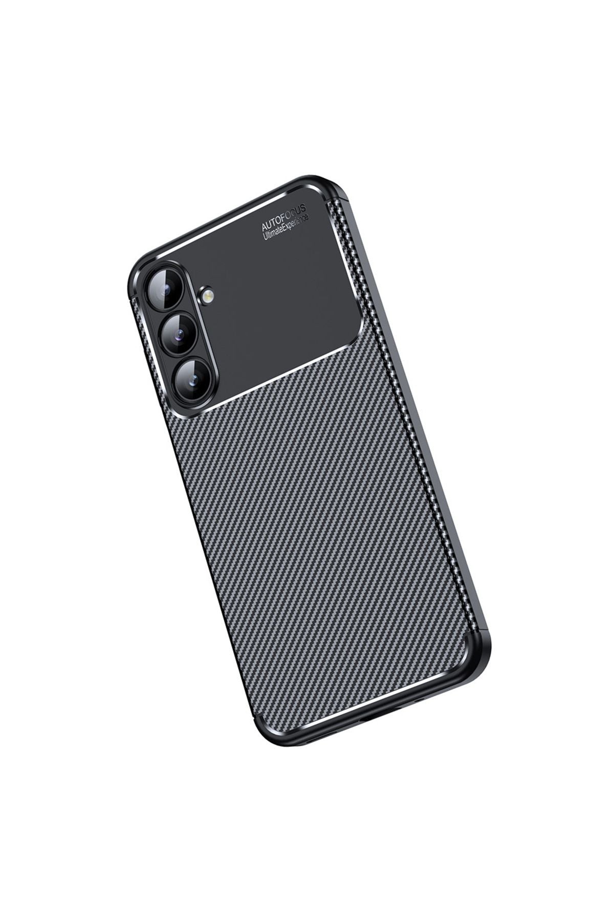 Galaxy A16 Kılıf Zore Negro Silikon Kapak - Siyah