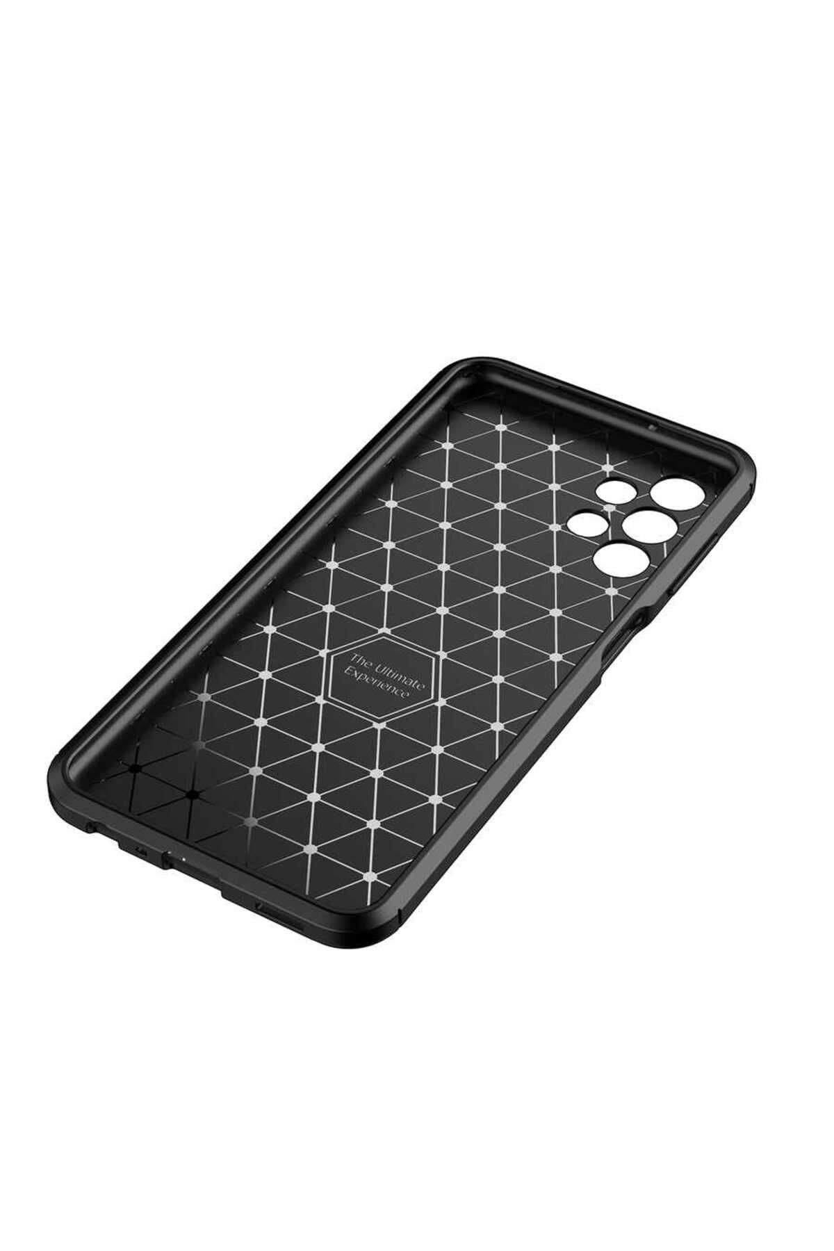 Galaxy A23 Kılıf Zore Negro Silikon Kapak - Siyah