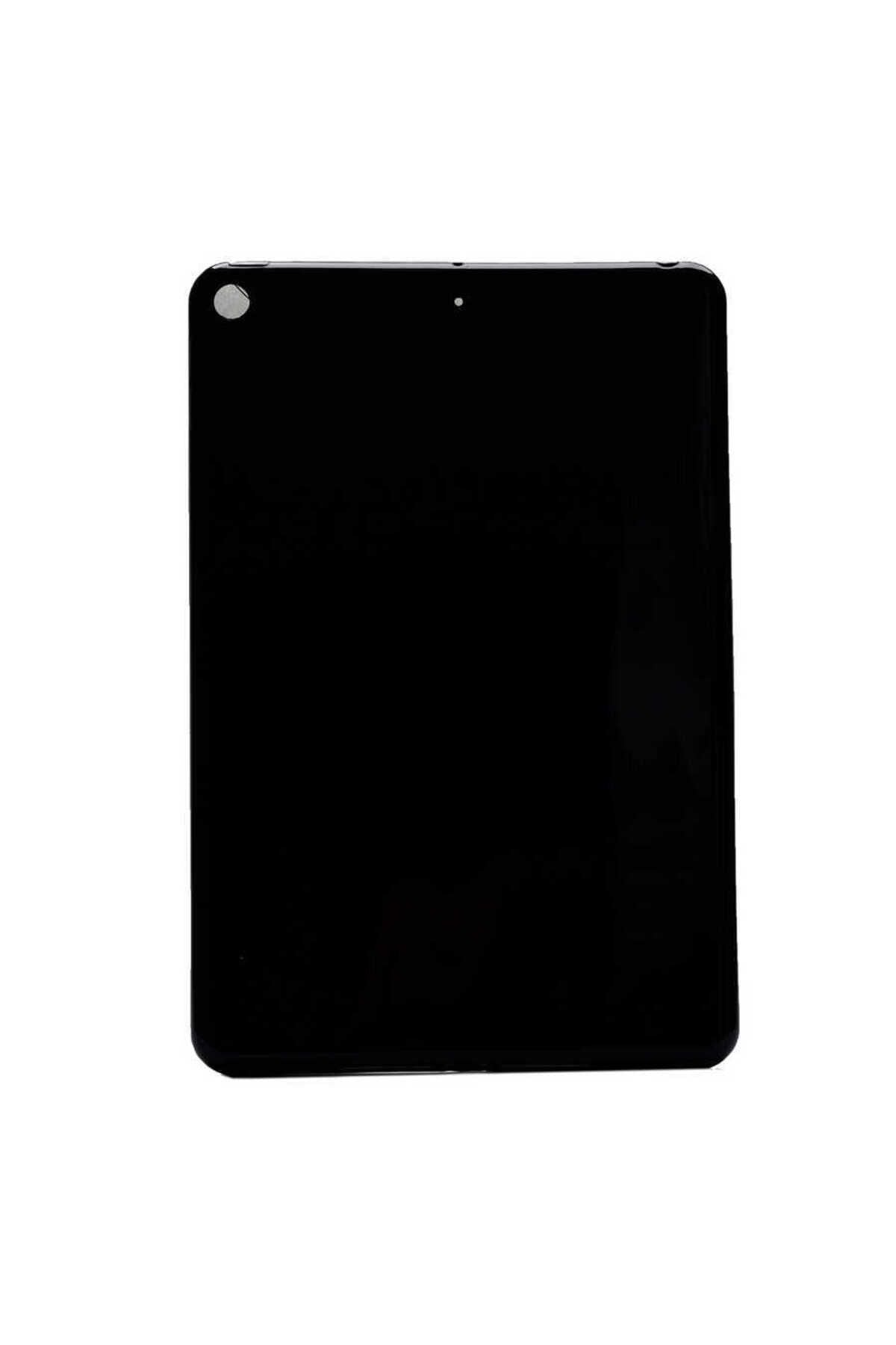 iPad Mini 5. Nesil - Uyumlu Uyumlu Zore Tablet Süper Silikon Kapak-Beyaz