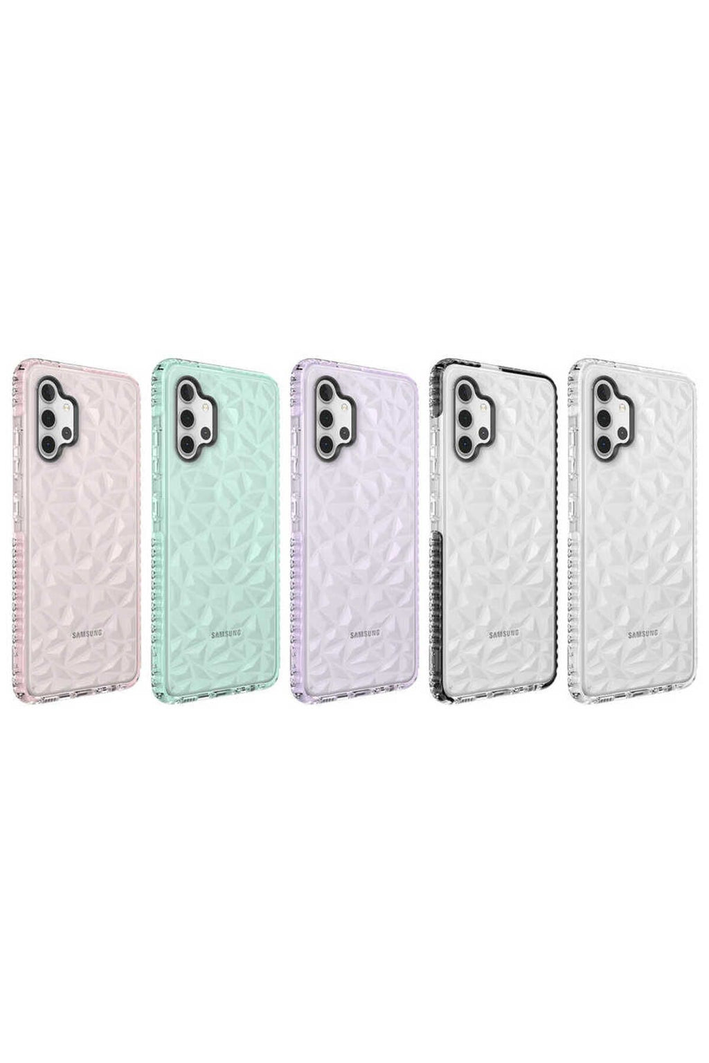 Galaxy A32 4G Kılıf Zore Buzz Kapak - Pembe