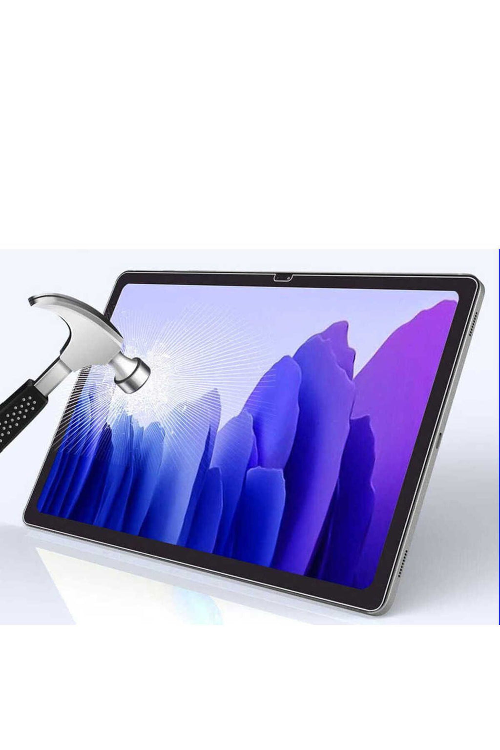 Galaxy Tab Active Pro T547 Uyumlu Zore Tablet Temperli Cam Ekran Koruyucu-Renksiz