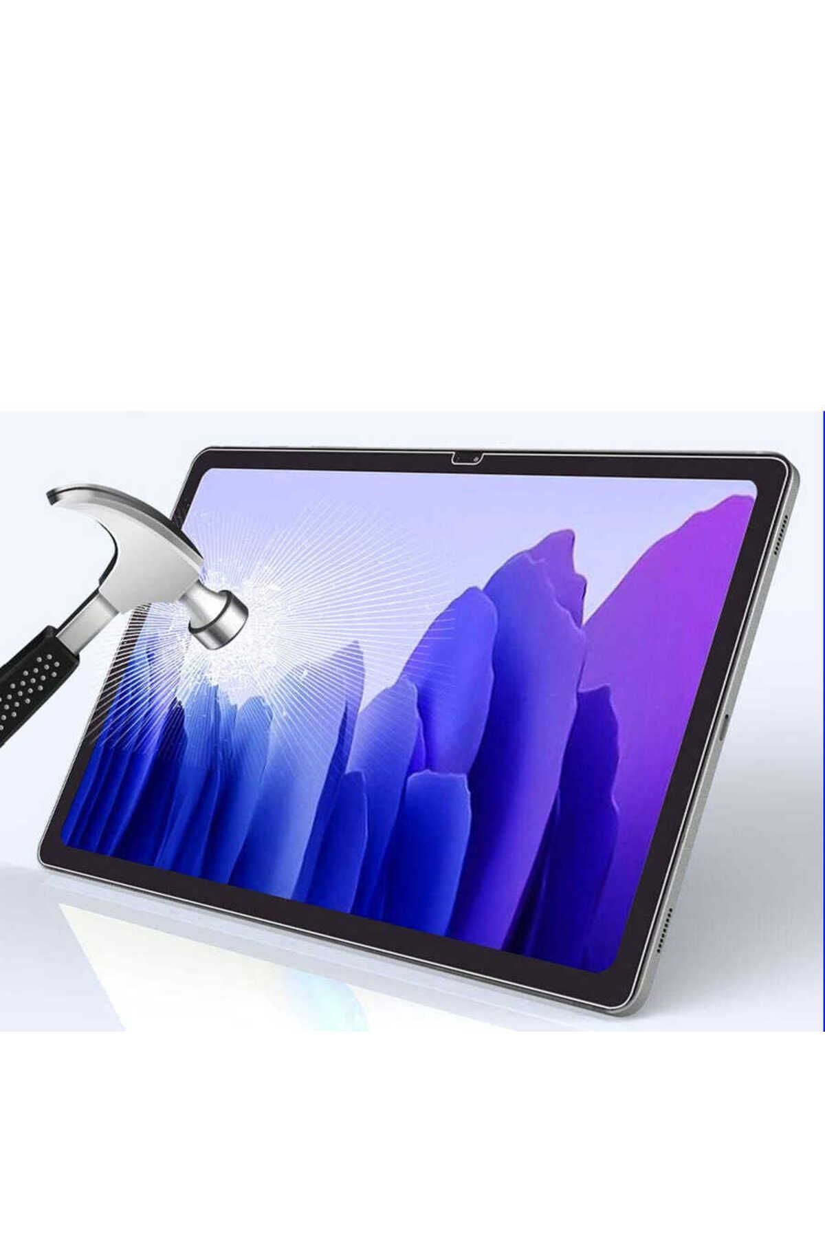 Galaxy Tab Active Pro T547 Uyumlu Zore Tablet Temperli Cam Ekran Koruyucu-Renksiz