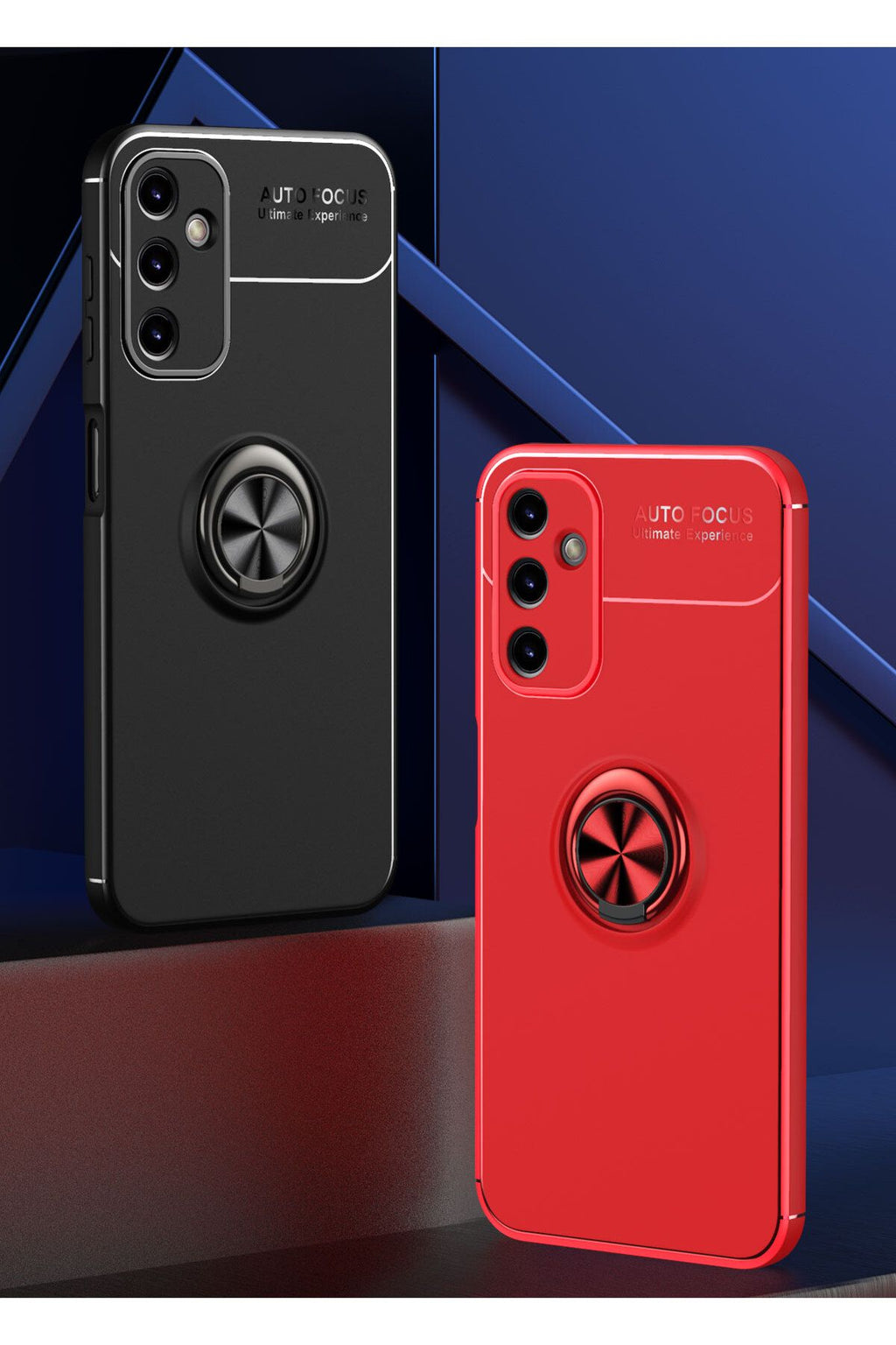 Galaxy A34 Kılıf Zore Ravel Silikon Kapak - Mavi