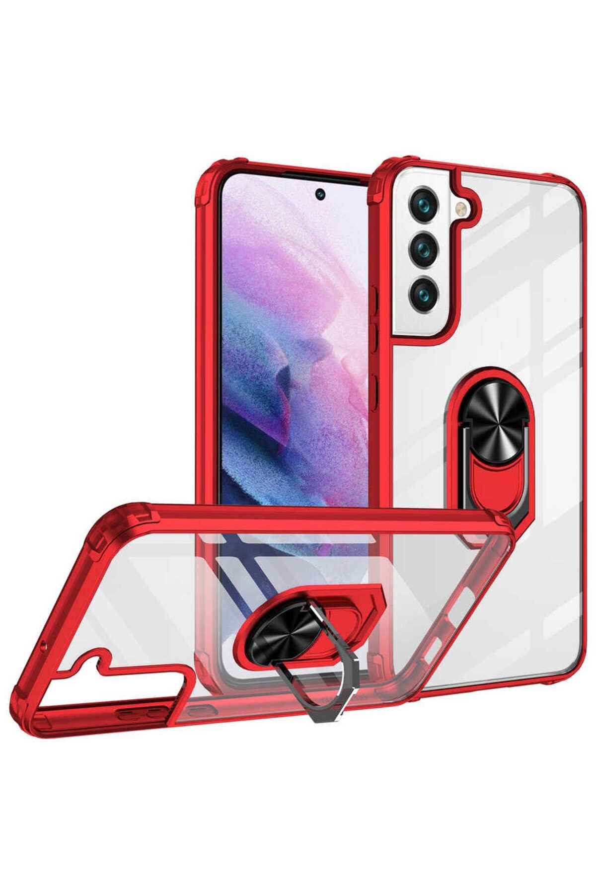 Galaxy S22 Uyumlu Zore Mola Kılıf-Kırmızı