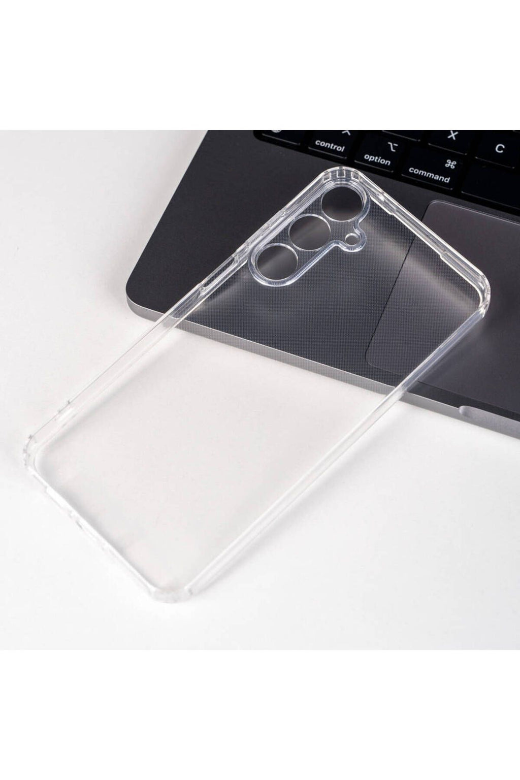 Galaxy A55 Kılıf Zore 2mm Anti Shock Silikon - Renksiz