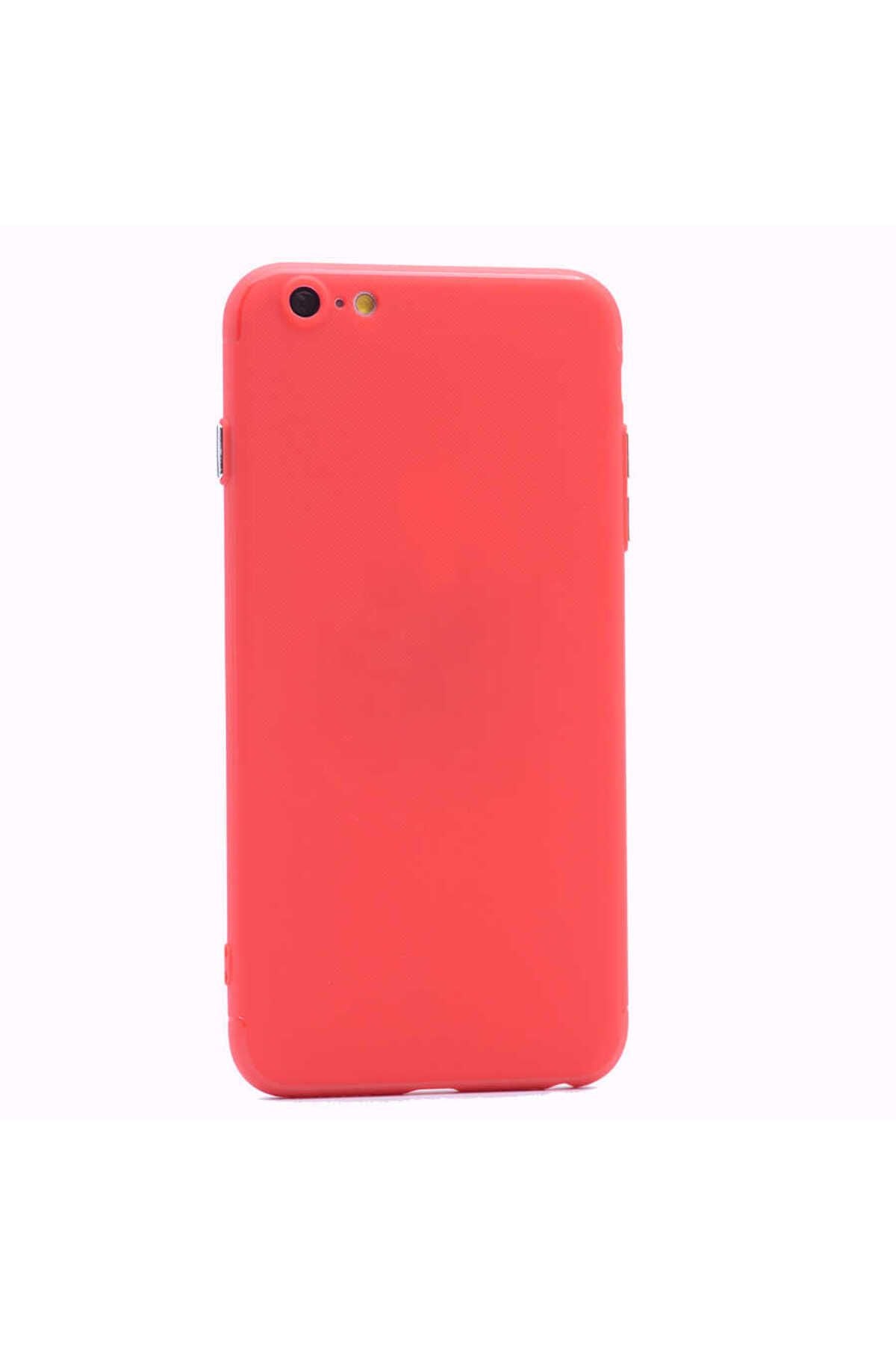 iPhone SE 2022 Uyumlu Zore Time Magnet Silikon-Kırmızı