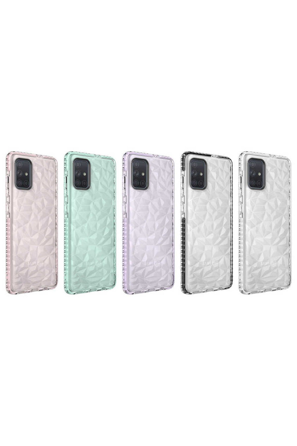 Galaxy A71 Kılıf Zore Buzz Kapak - Yeşil